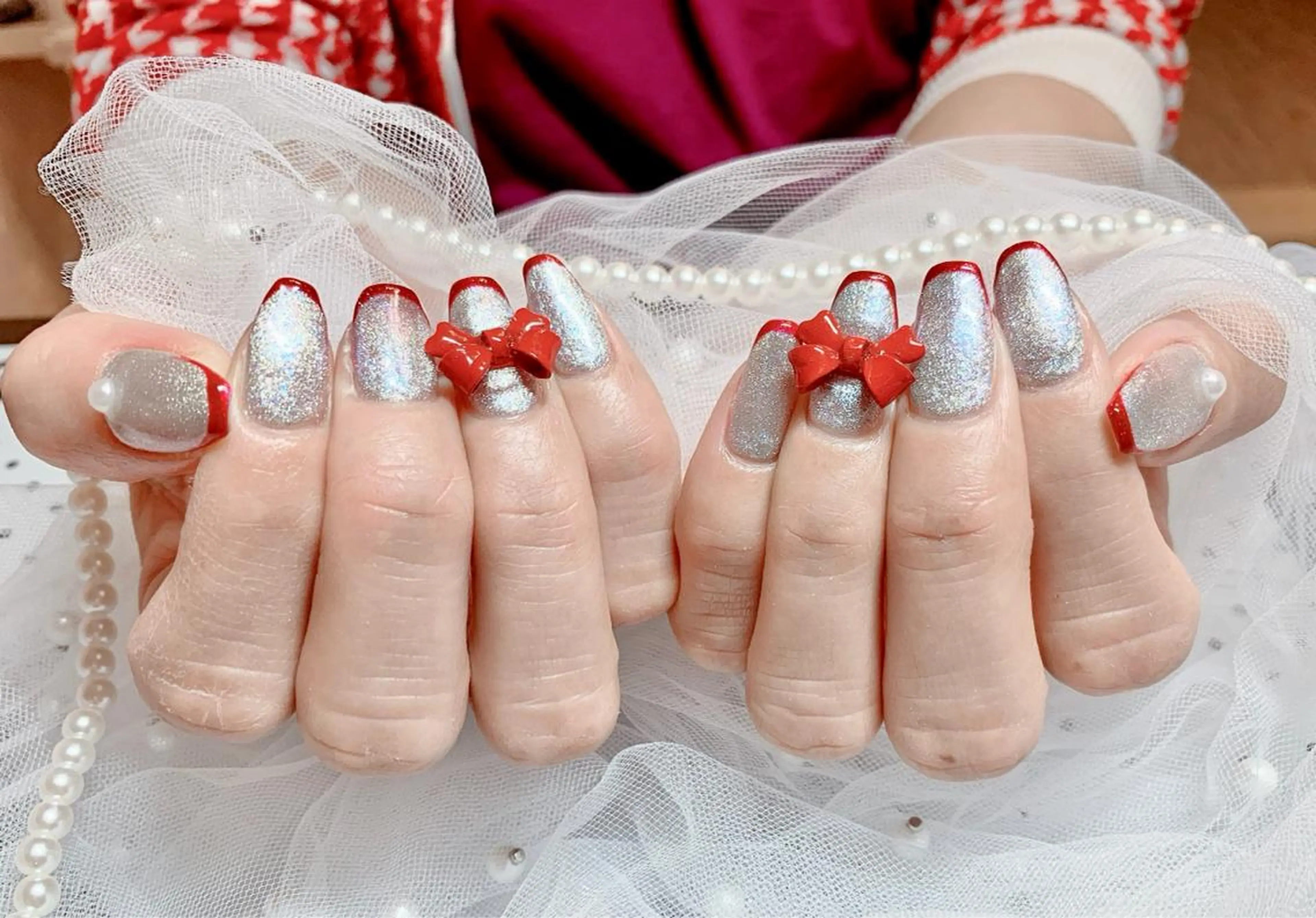 ネイル バレンタイン ハンドネイル Melody メロディのネイルデザイン