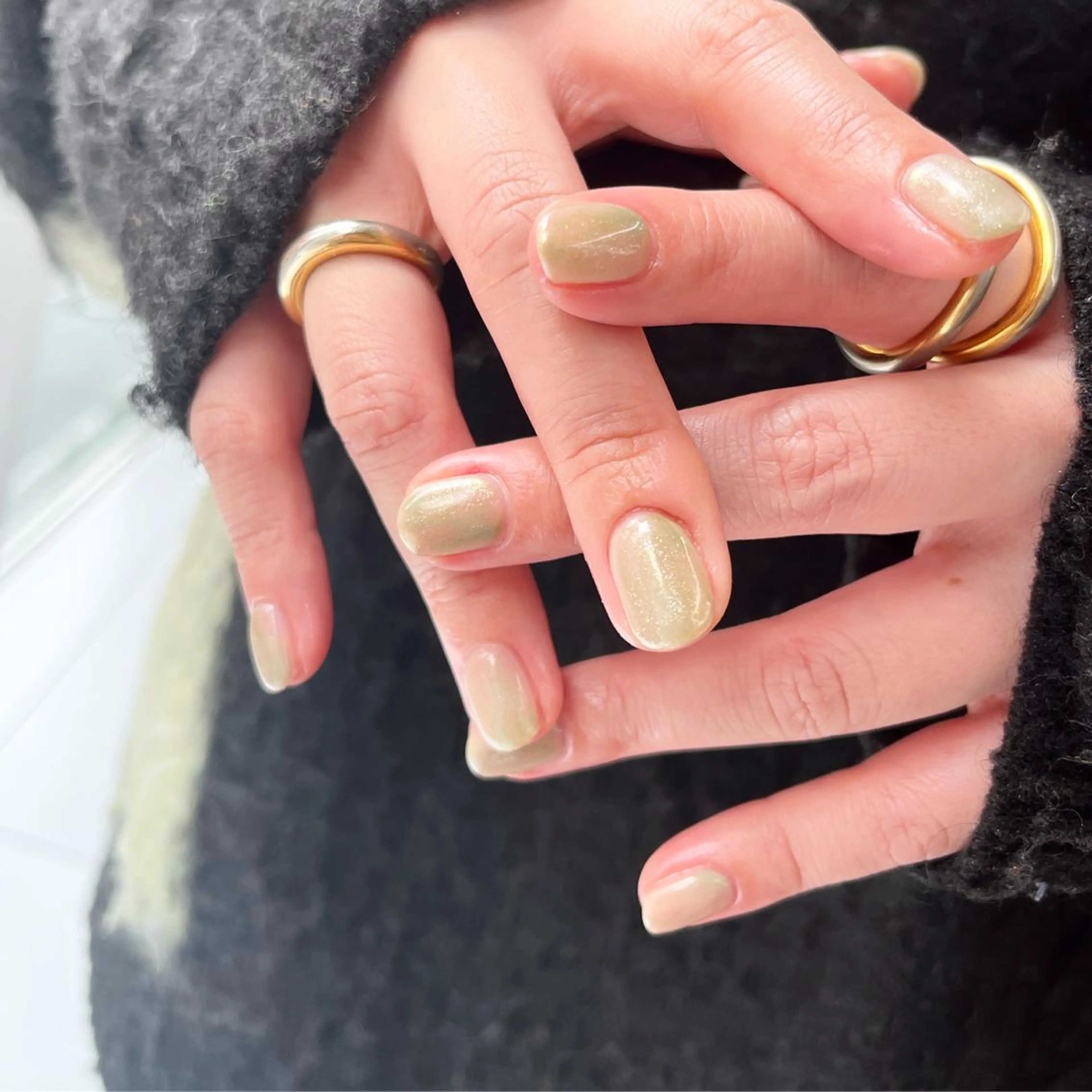 ネイル グリーン nail＊ runa🌻のネイルデザイン