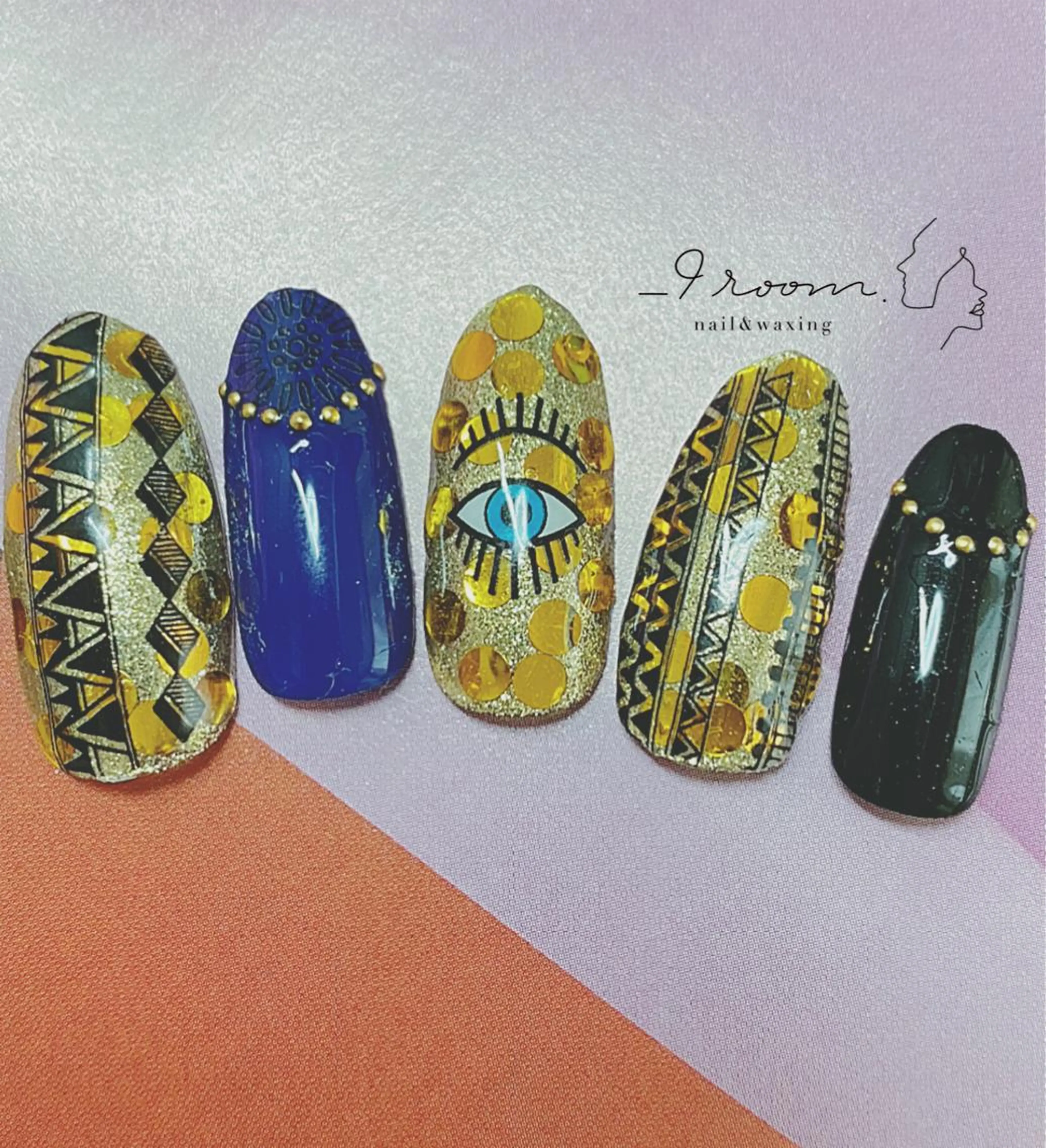 ネイル _9 room. Yoshimiのネイルデザイン