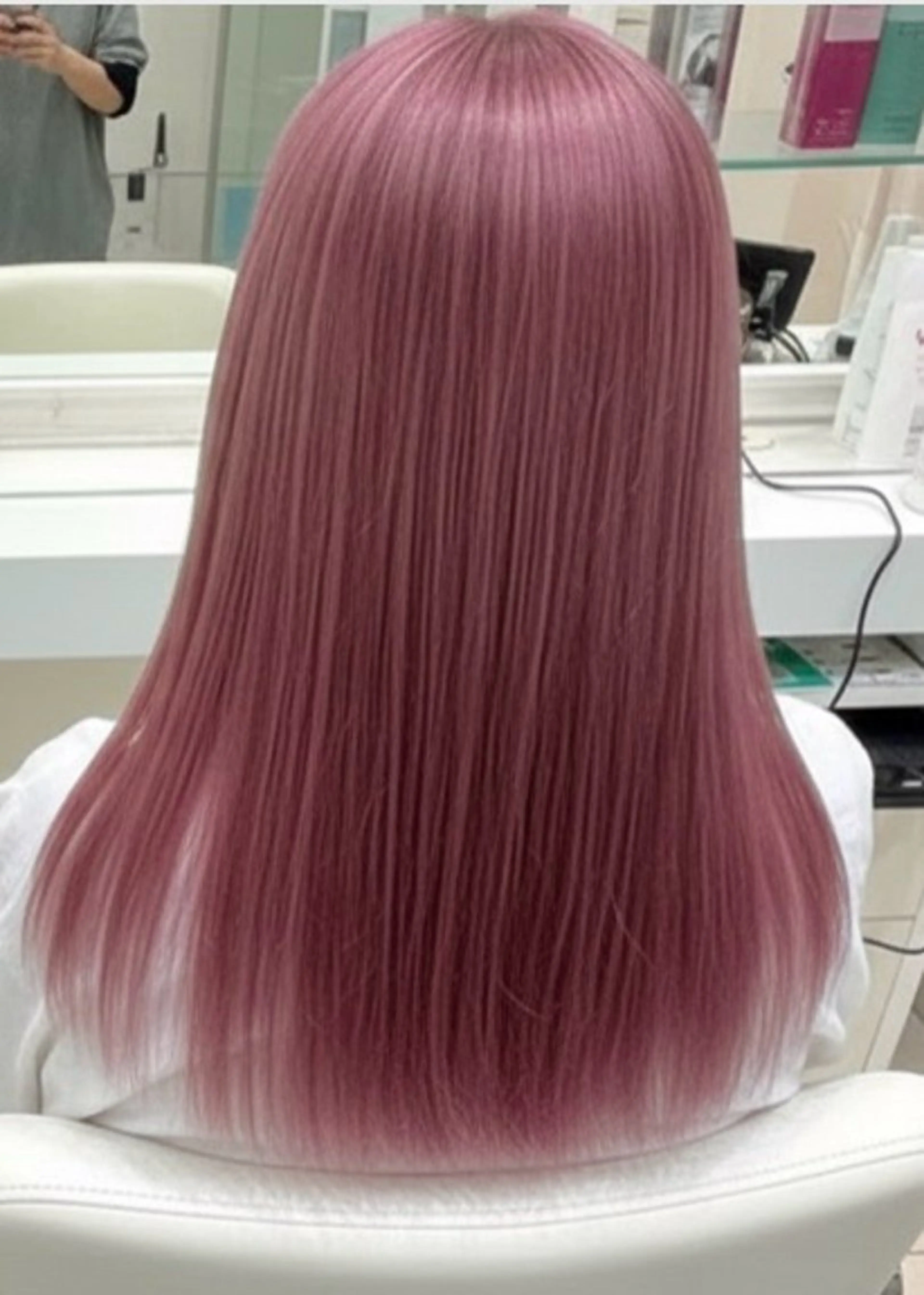 カラー ベージュカラー ブリーチ ピンクカラー ピンクベージュ 池袋/暖色カラー/ 透明感カラー/さくらのヘアスタイル