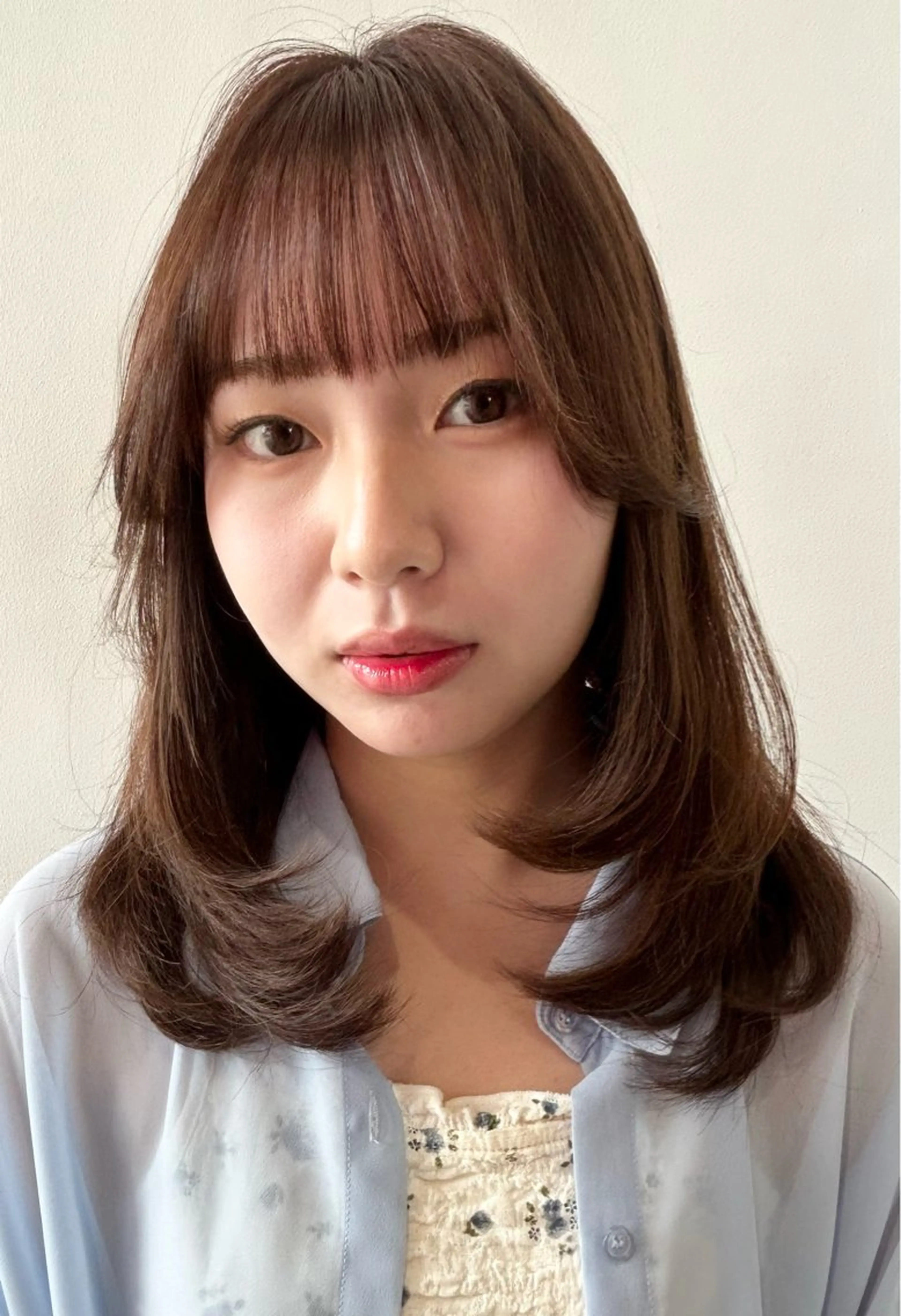 ミディアム 平田 一成のヘアスタイル