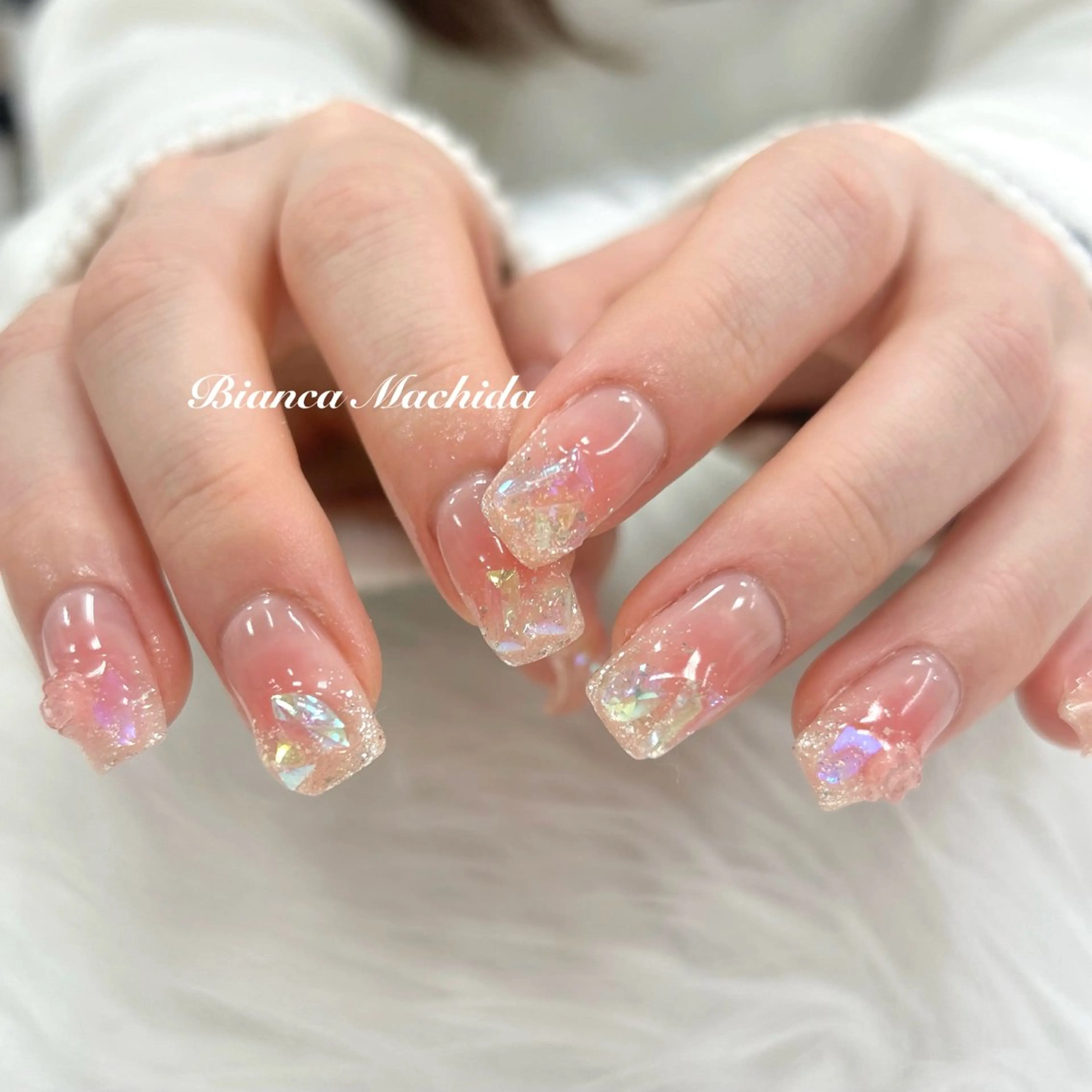 ネイル Bianca 🪽 Nakajimaのネイルデザイン