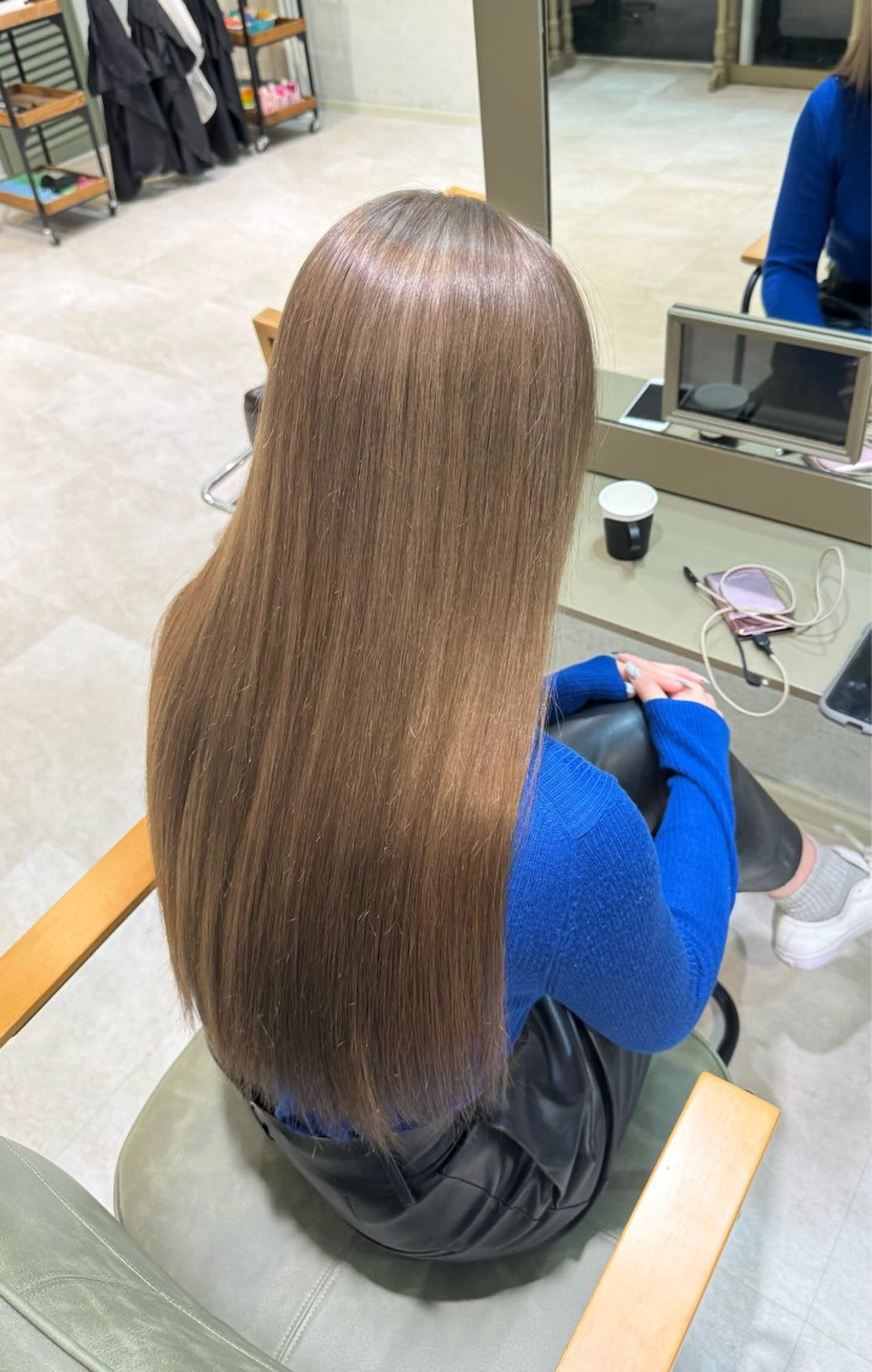 【✨新年度限定✨】ダブルカラー（ブリーチ＋カラー）➕ヘッドスパの写真