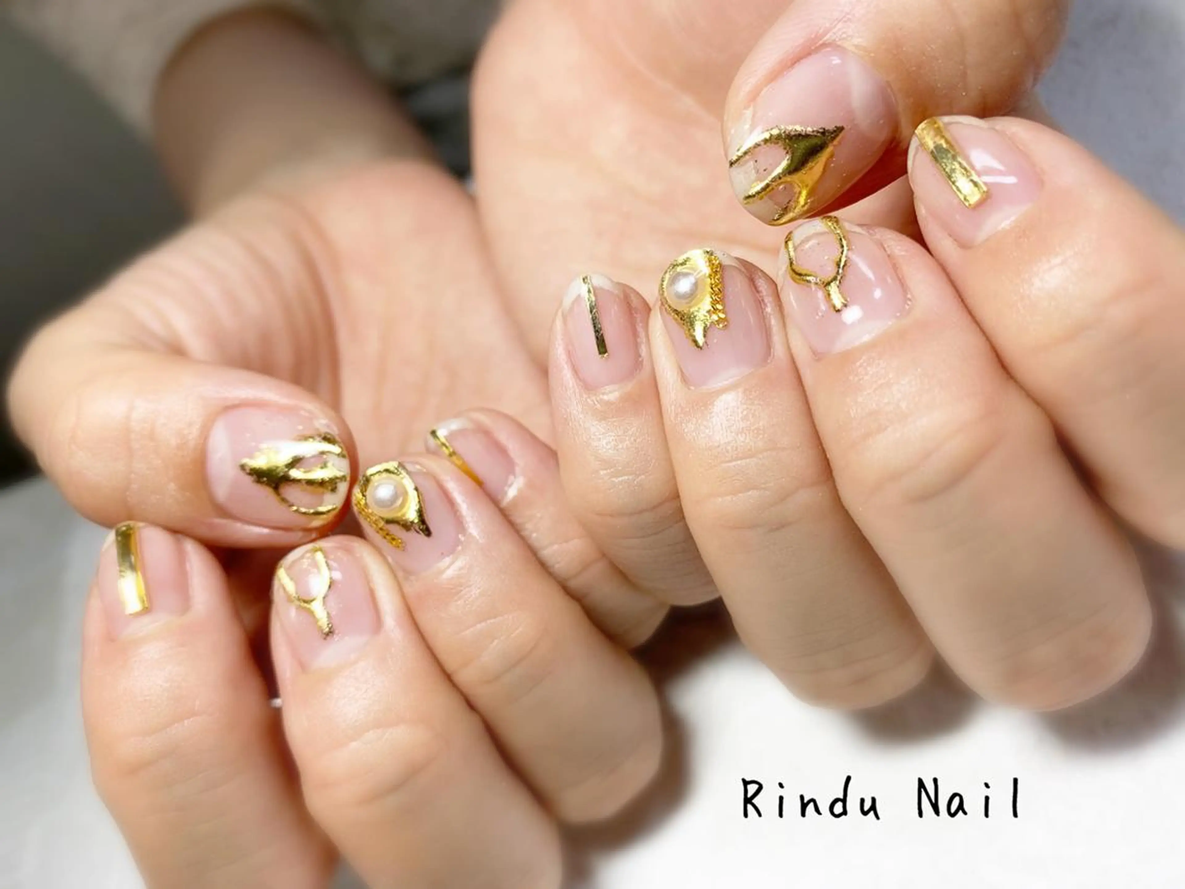 ネイル Rindu Nail 名駅miniのネイルデザイン
