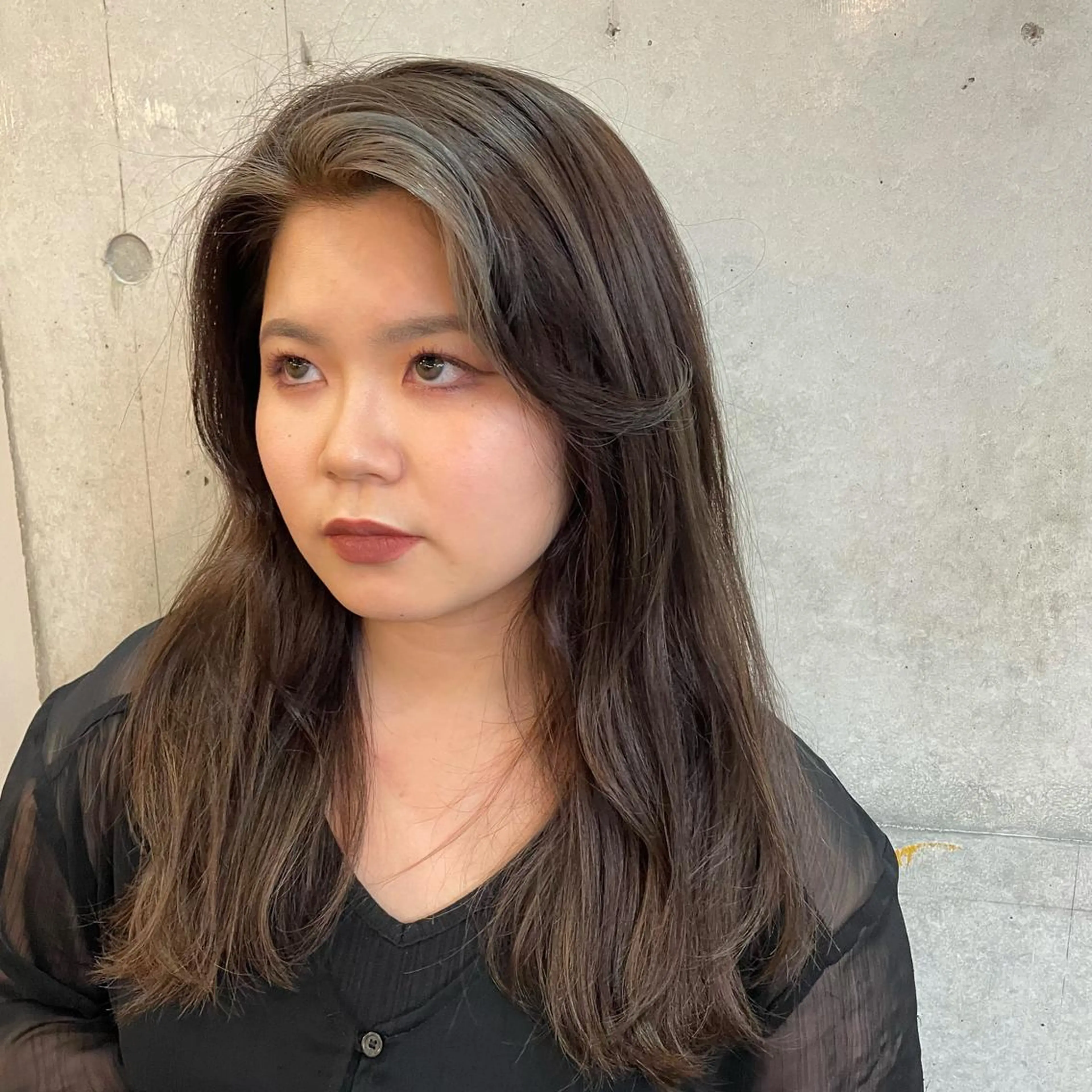 セミロング Lycka所属・ナギサ/ 大分森町のヘアスタイル