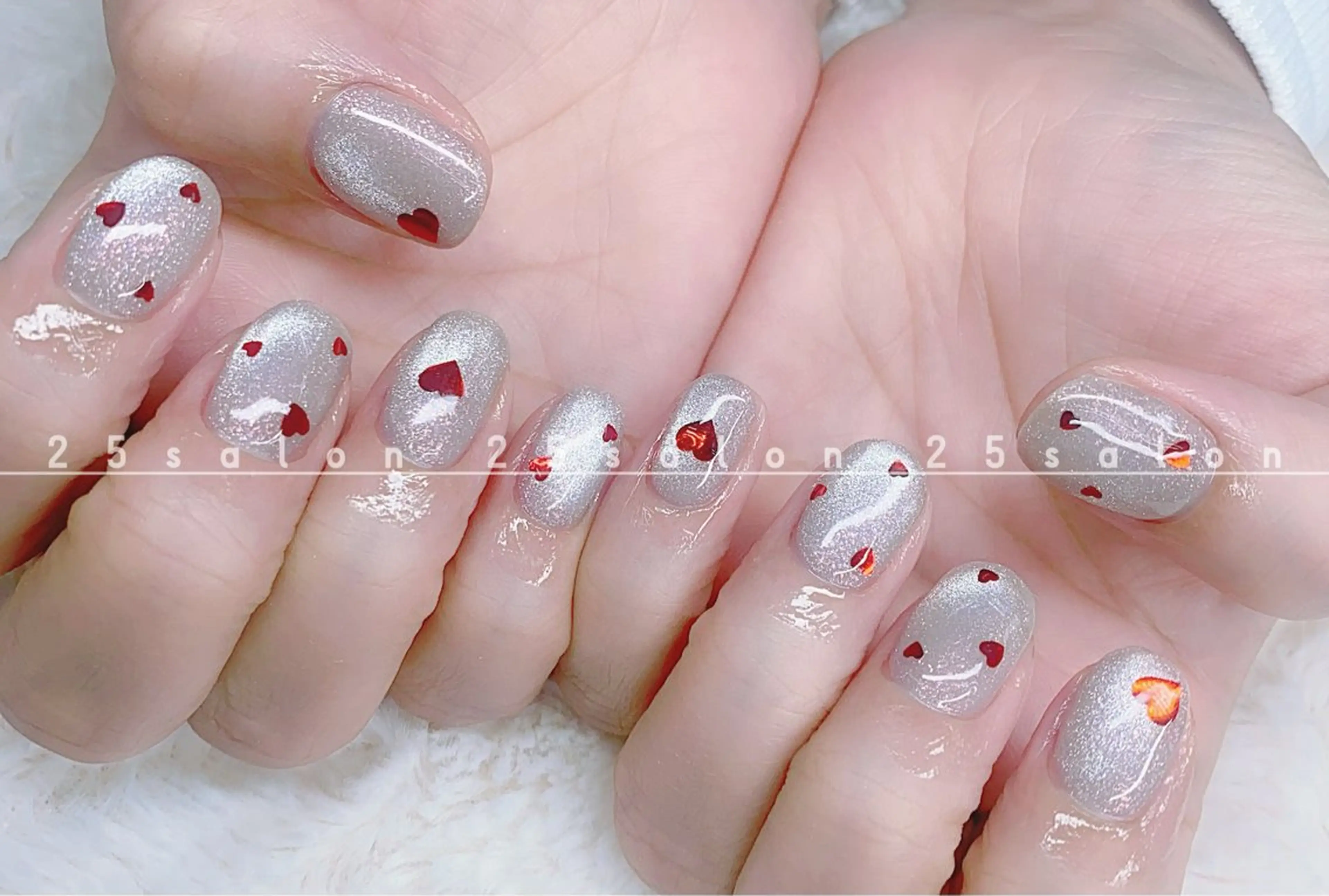 ネイル オーロラネイル チークネイル フットネイル フレンチネイル ジェルネイル 2 5のマツエク・マツパデザイン