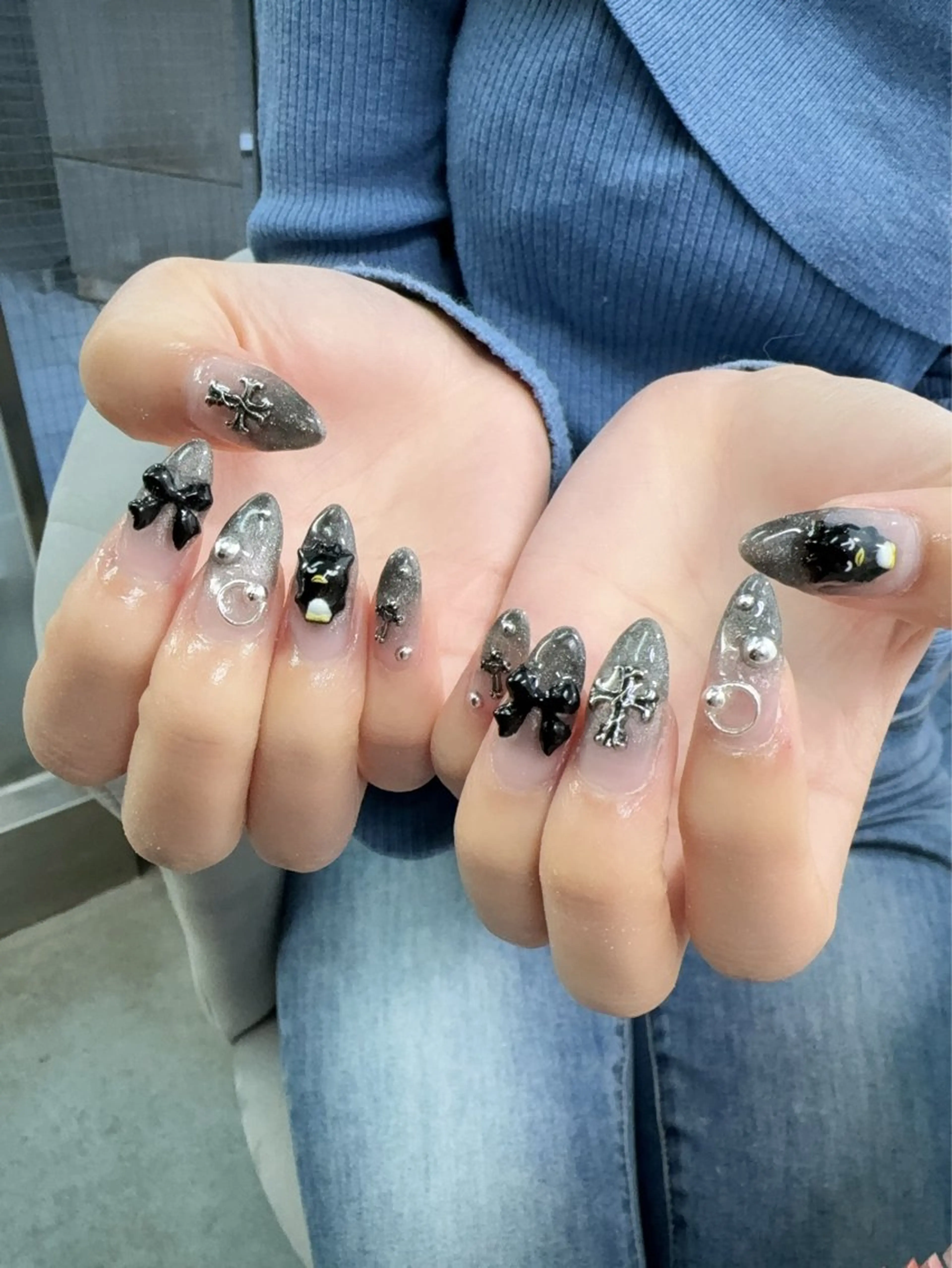 ネイル アートネイル 持ち込み ハンドネイル フットネイル Nailsalon mui.所属・中家 亜紗子のネイルデザイン