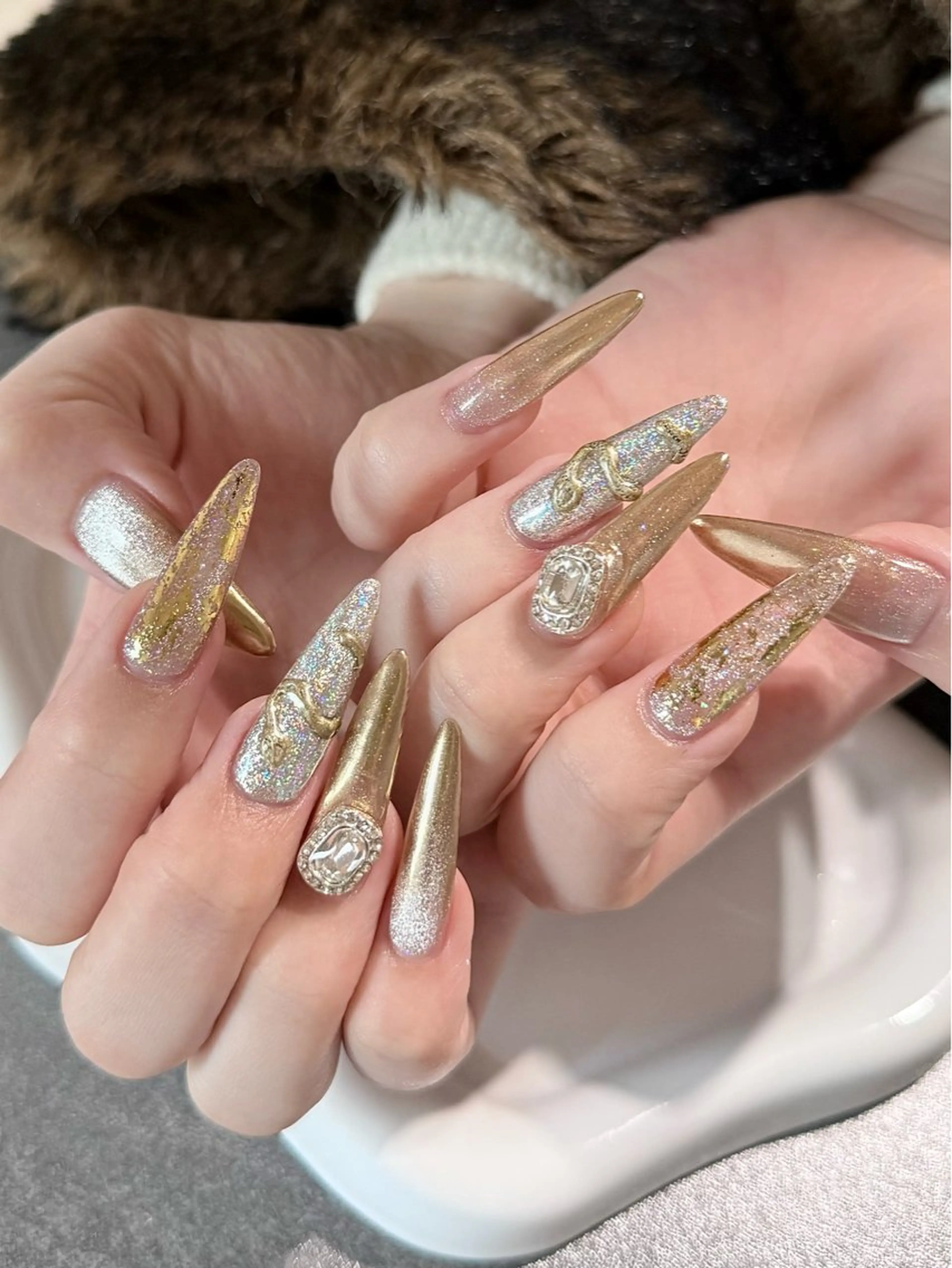 ネイル solu nail所属・碇 千波のネイルデザイン