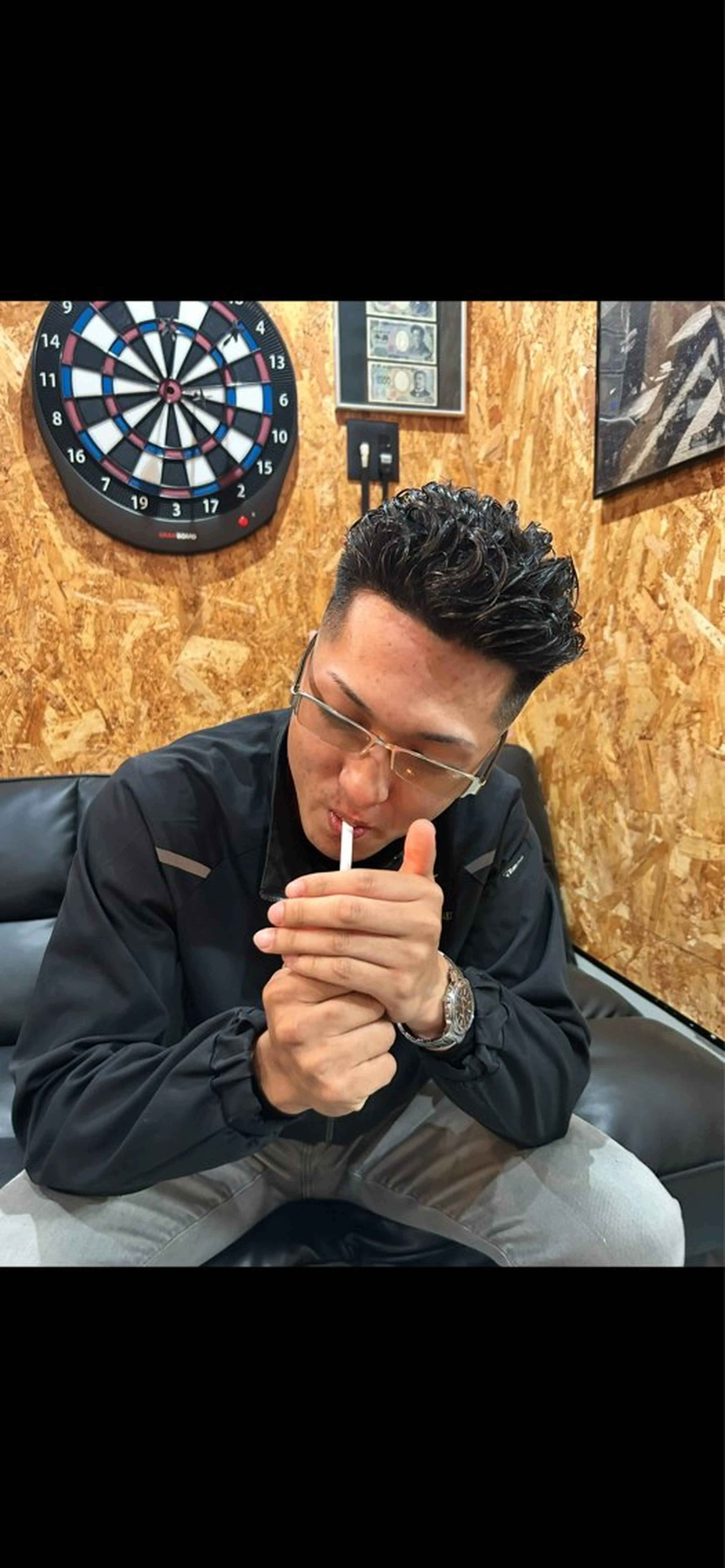 ショート パーマ メンズ The  GOODMAN  CUT CLUB所属・阿野 真翔のヘアスタイル