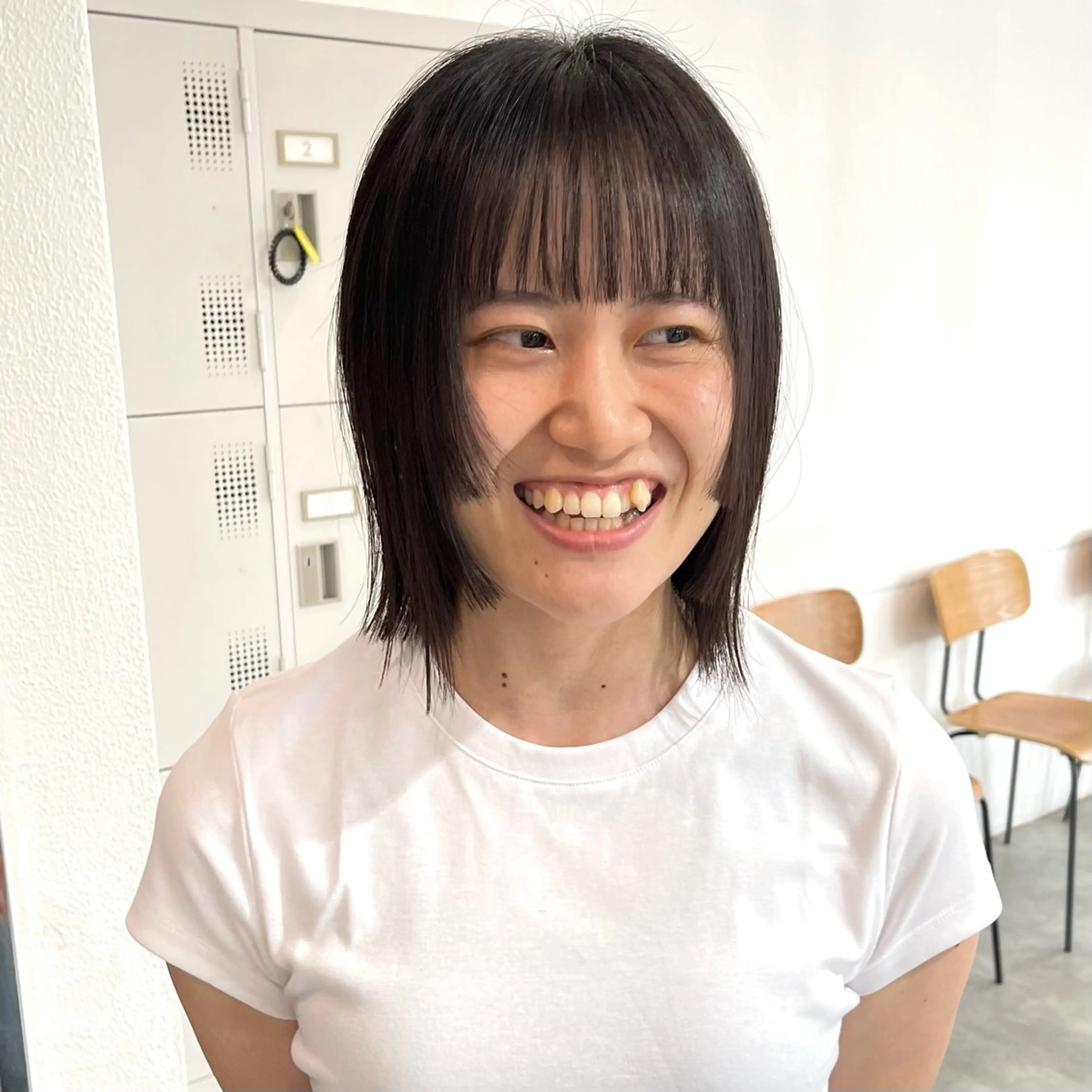 ショート ボブ カット ヘッドスパ 江藤貴基 レイヤー カット【駅徒歩⑥歩】のヘアスタイル