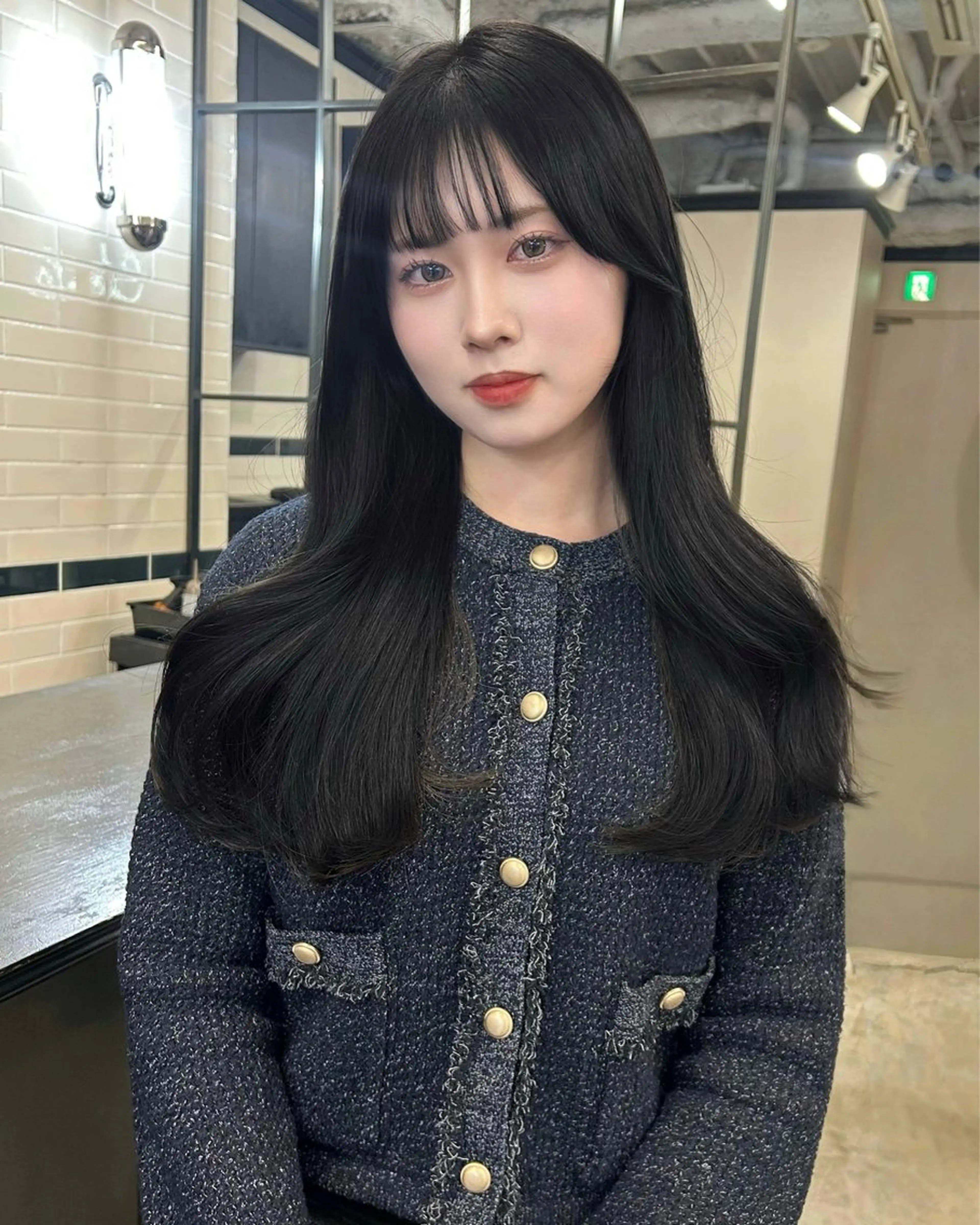 カット+ イルミナカラー +最新トリートメントの写真