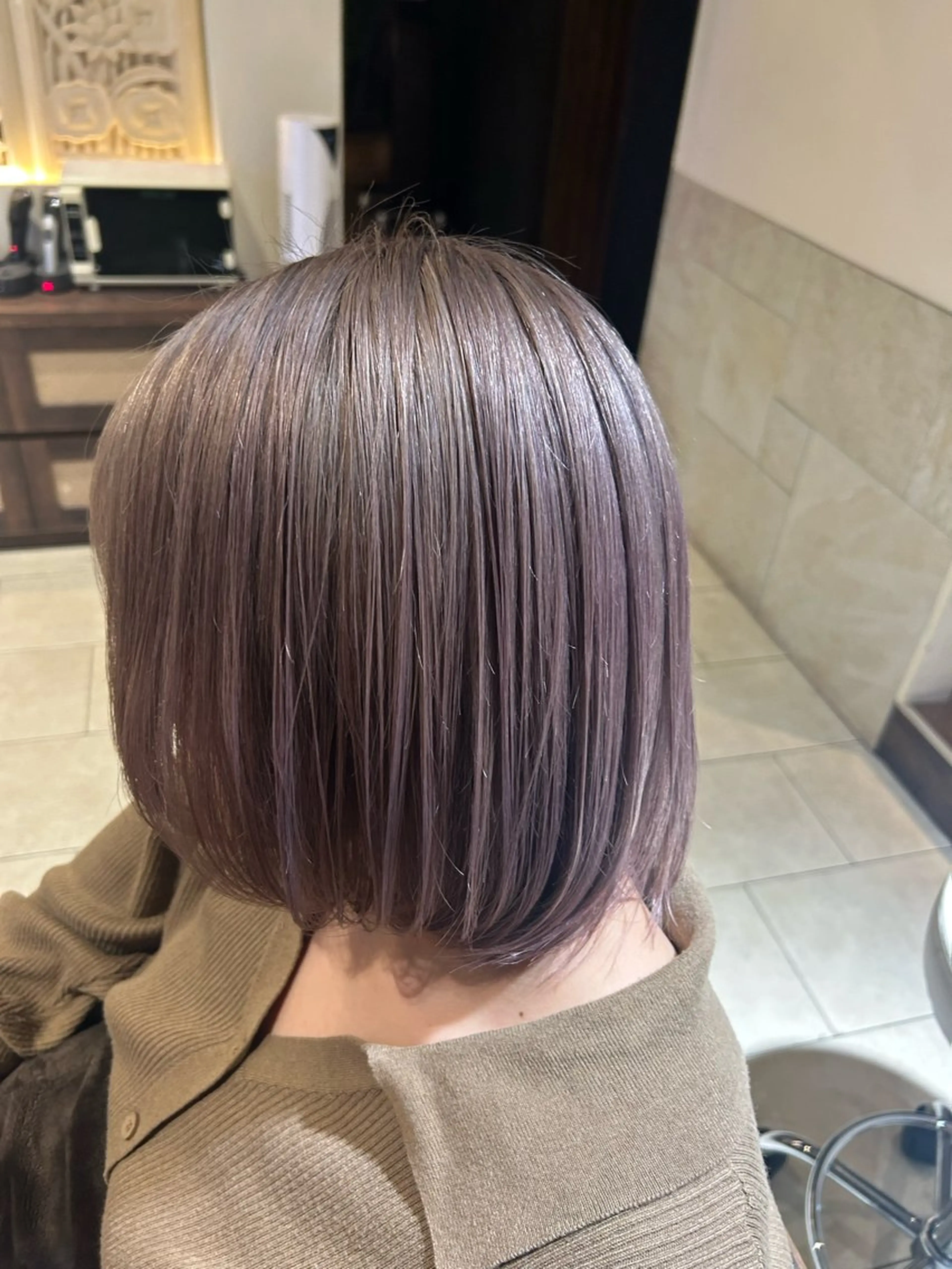 ミディアム おおがくみゆ🦙🍊 ‪‪⭐️池袋のヘアスタイル