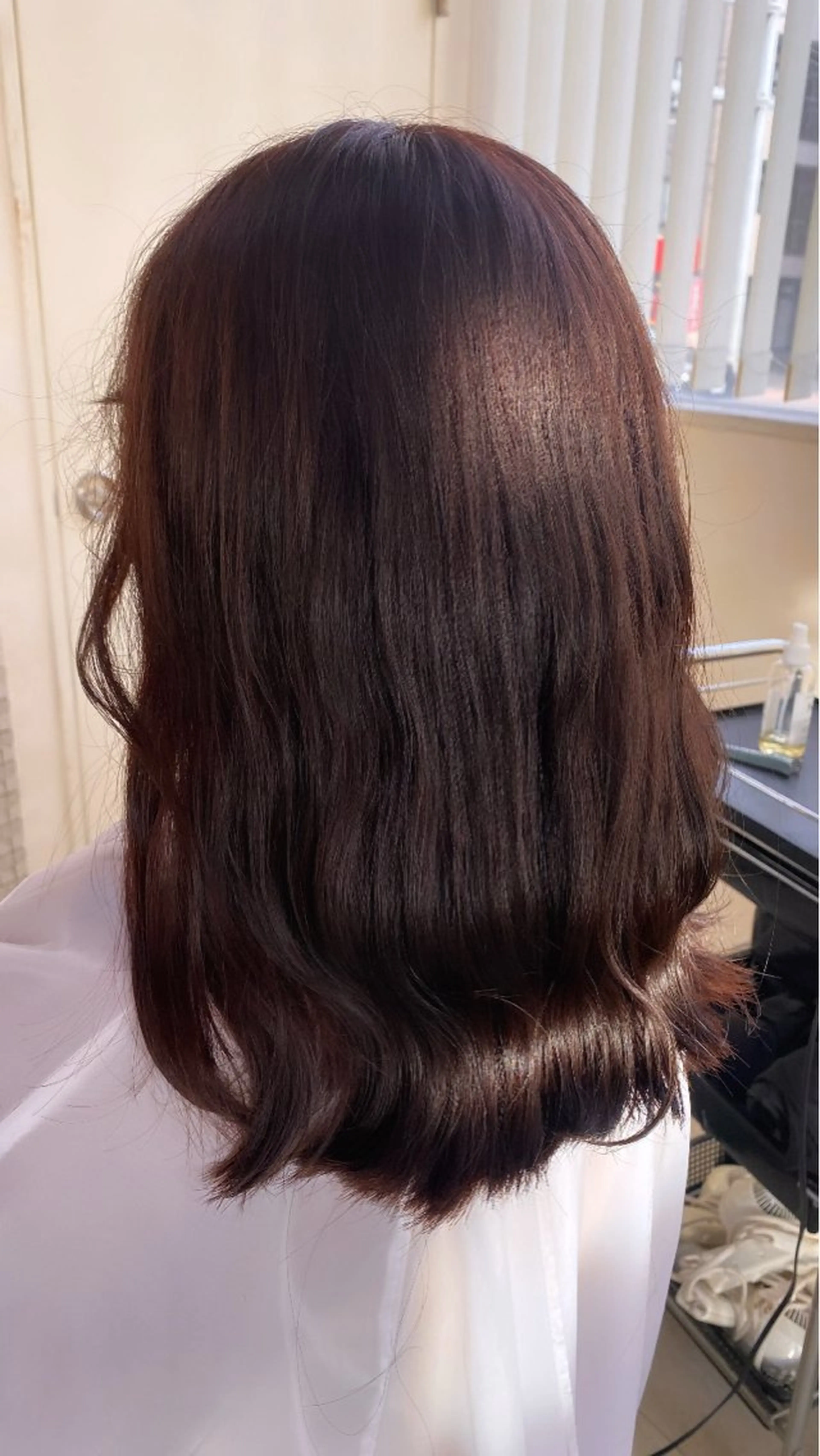 カラー ブラウンカラー ピンクカラー ヘアカラー 岡本 あおいのヘアスタイル