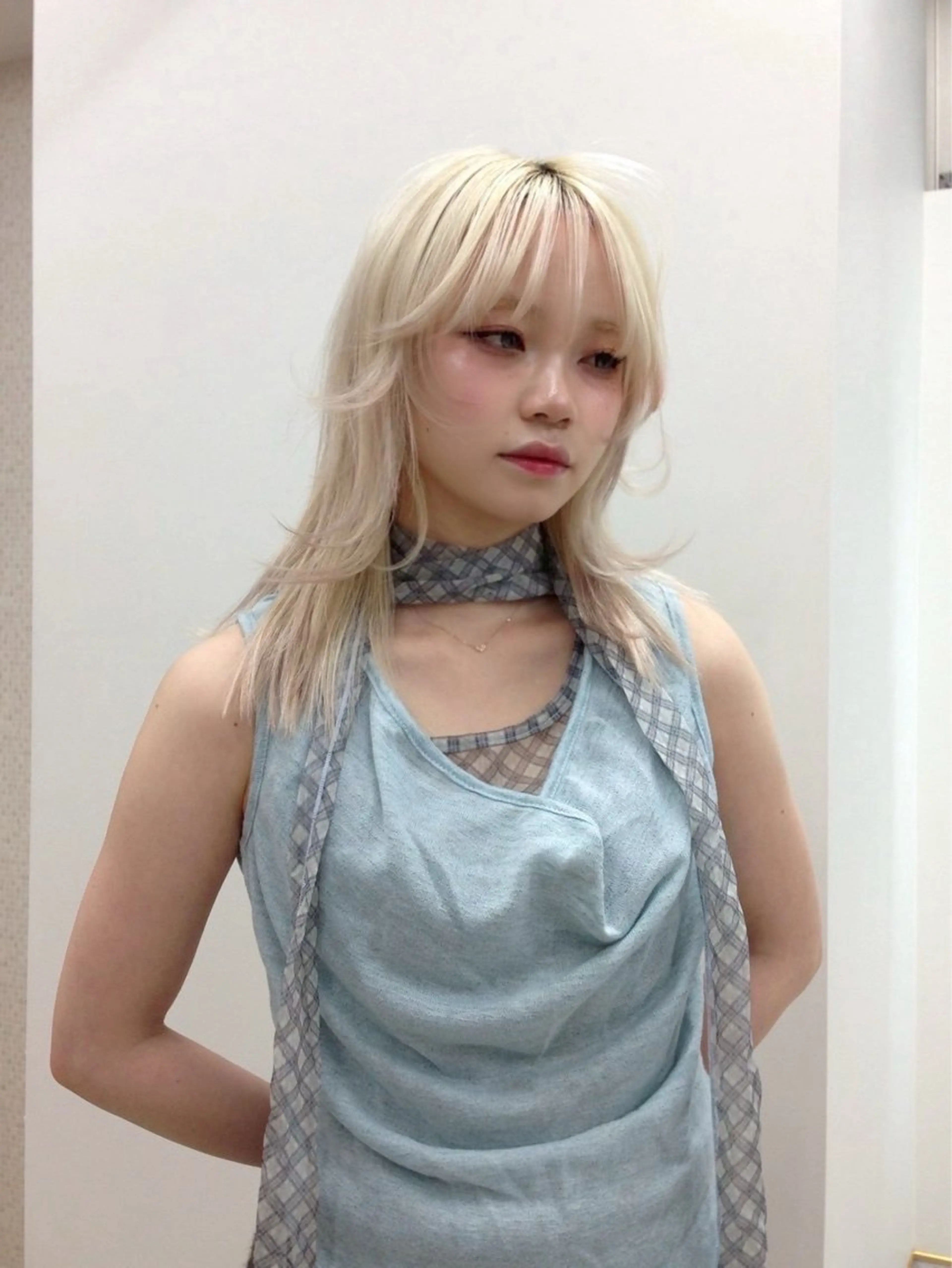 ミディアム ヘアカラー カラーモデル募集中 Rei🐈‍⬛/大宮のヘアスタイル