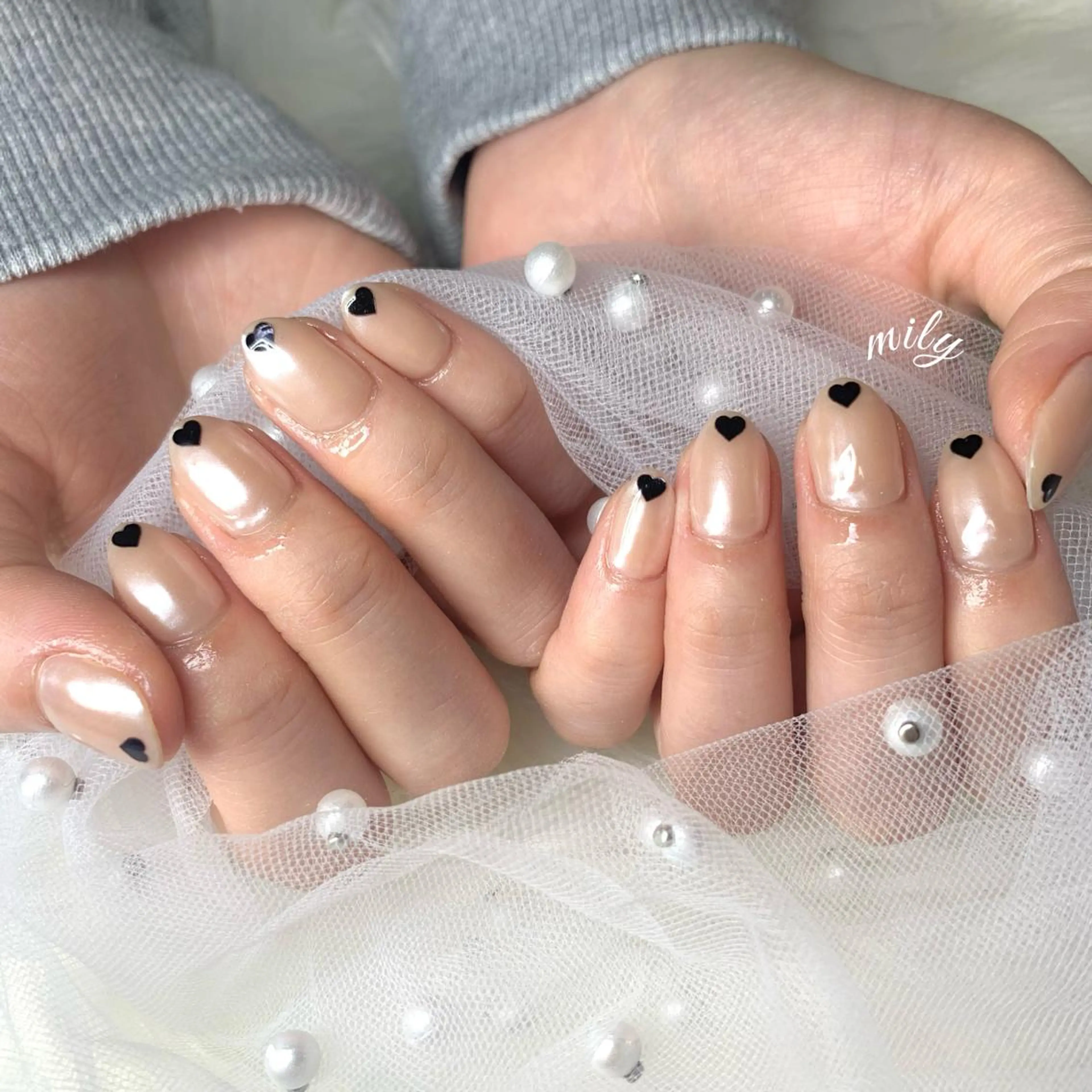 ネイル mily_harajuku所属・韓国ネイル☁️ haruna🌛のネイルデザイン