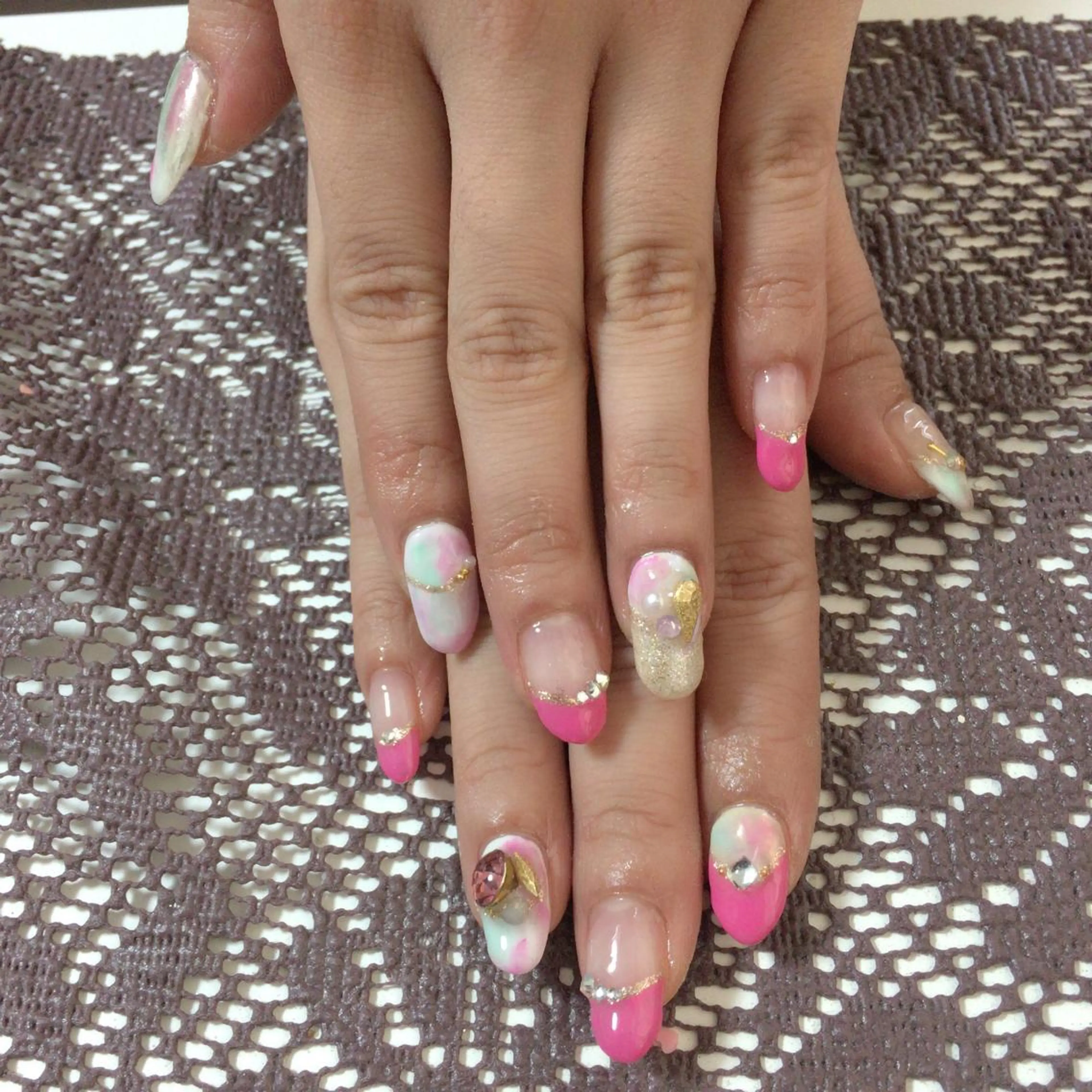 ネイル 藤 あやのネイルデザイン