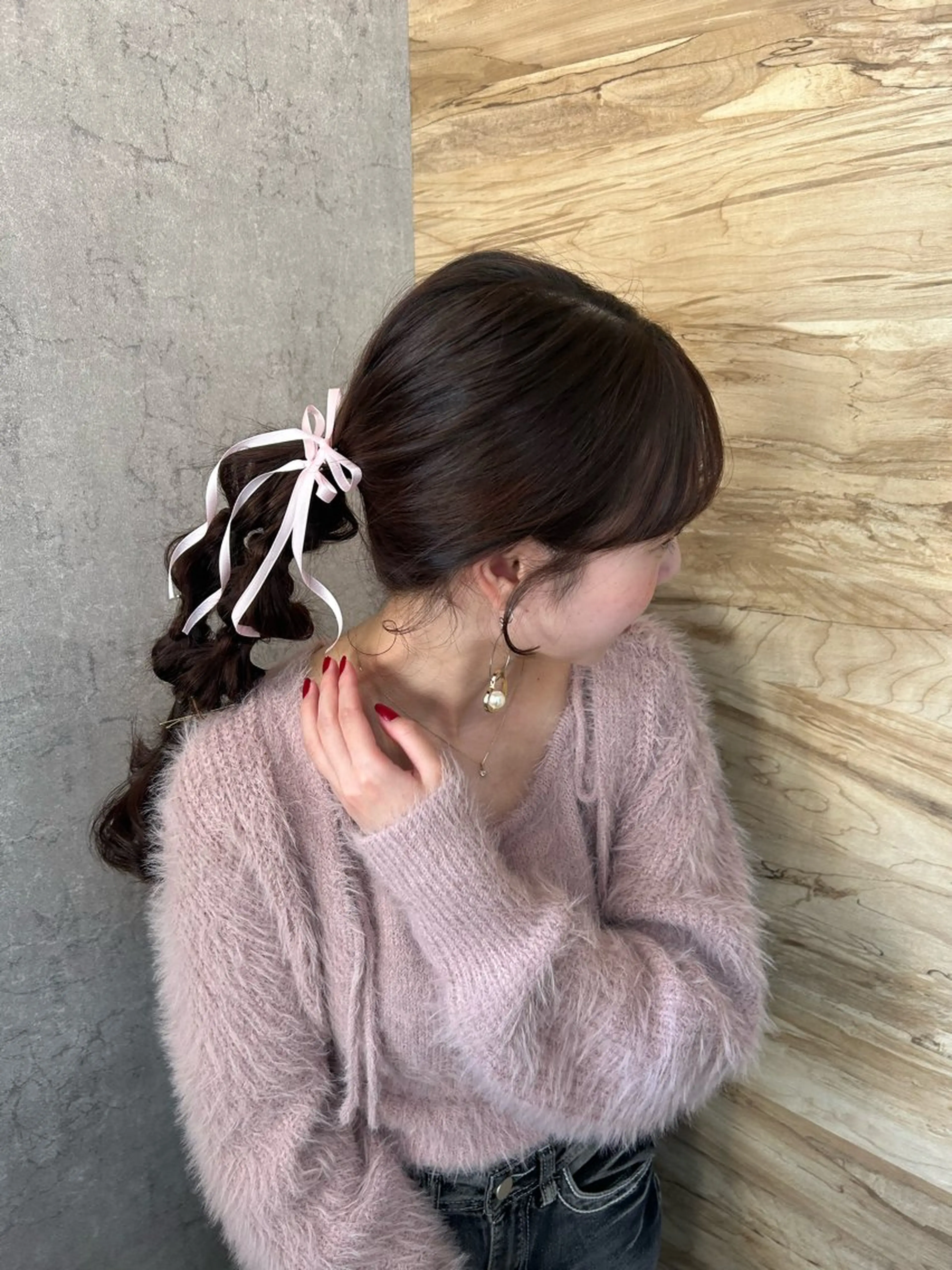 ロング ヘアアレンジ suri-ru hair【スリールヘアー】所属・FURUSAWA AOIのヘアスタイル