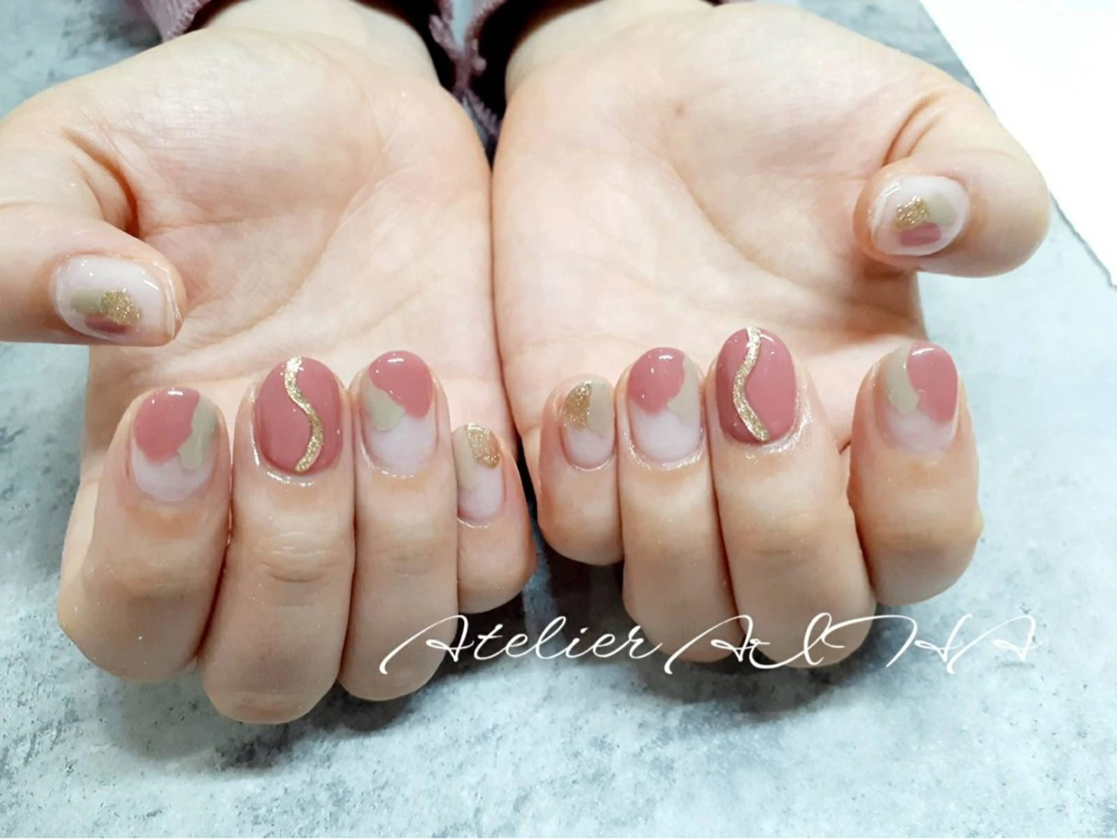 ネイル アトリエAIHA所属・アトリエAIHA★ フィルイン推奨サロンのネイルデザイン