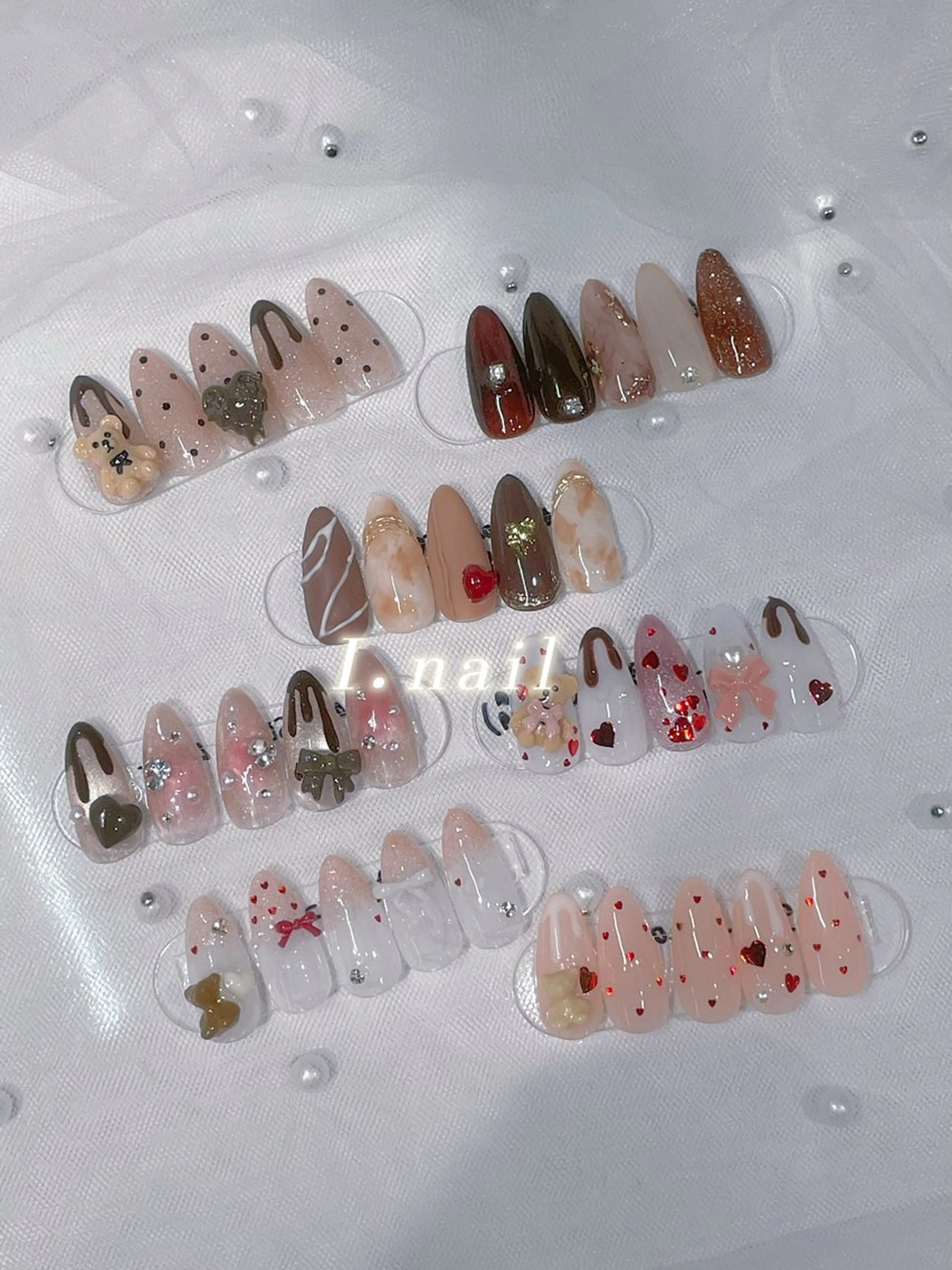 ❤2月定額限定メニュー🍫通常価格コース150分13,800円→パーツ込（画像内のデザイン）12,000円🩵🉐の写真