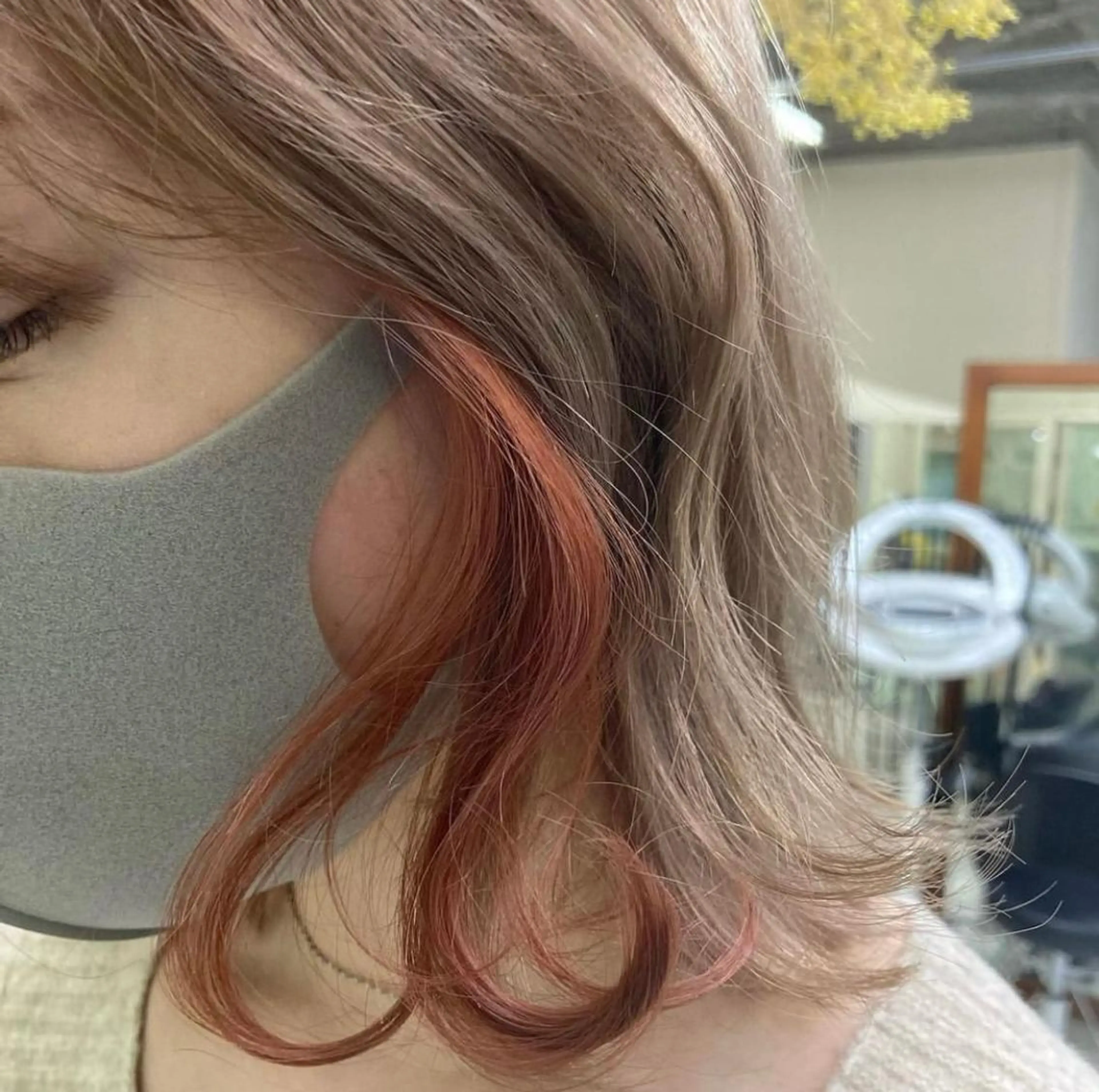 ミディアム カット ヘアカラー トリートメント vivre libre所属・vivre libreのヘアスタイル