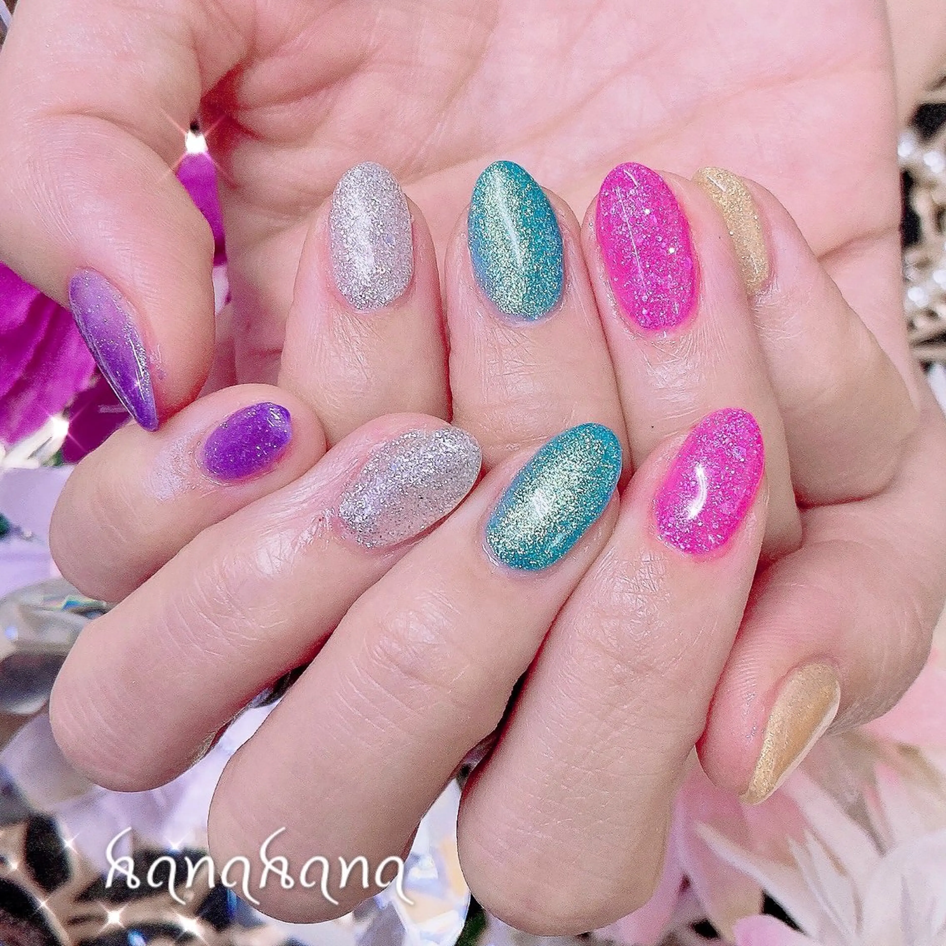 ネイル ジェルネイル HANAHANAのネイルデザイン