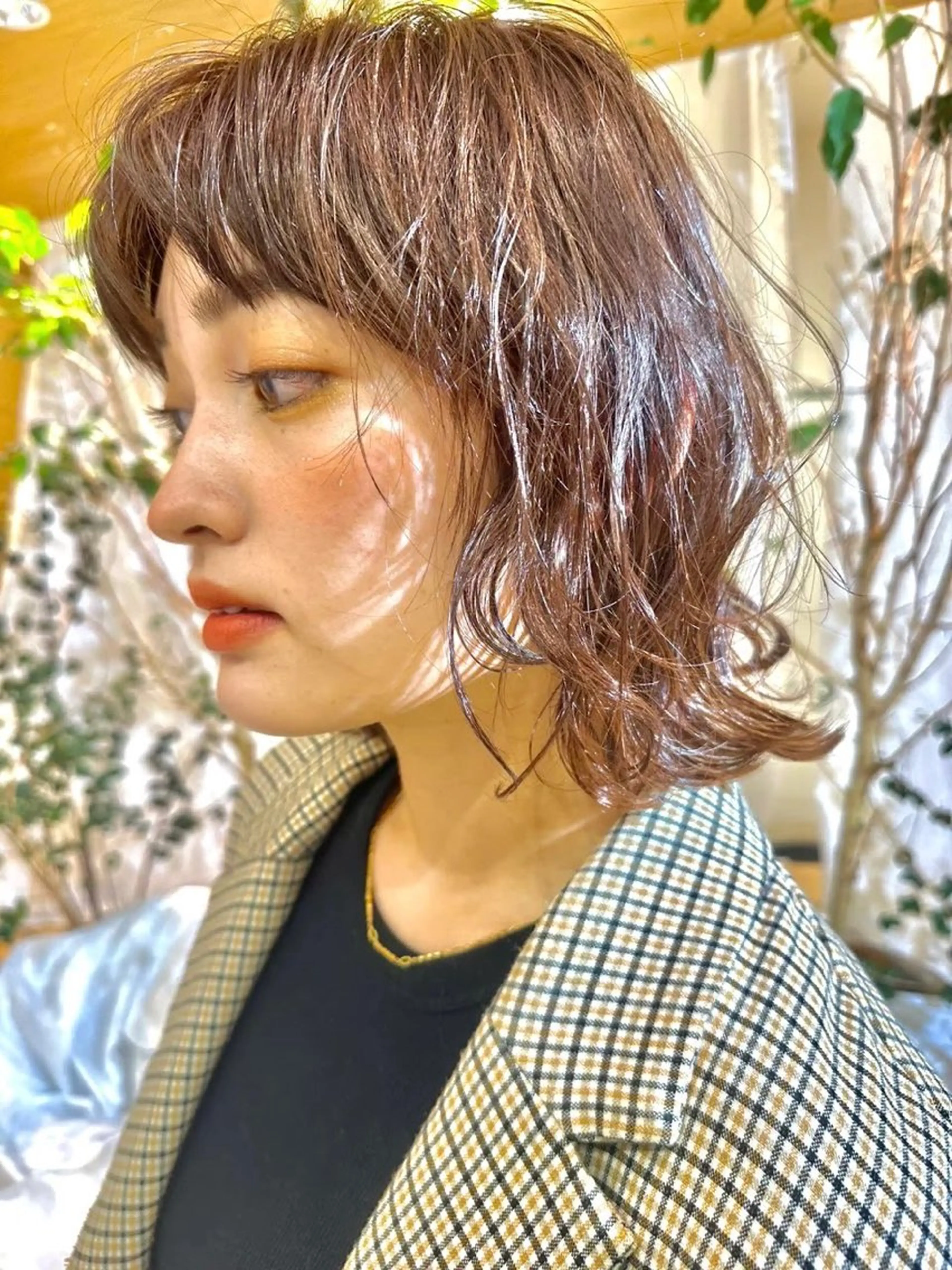 《レディース限定》似合わせカット+パーマ+オージュアトリートメントの写真