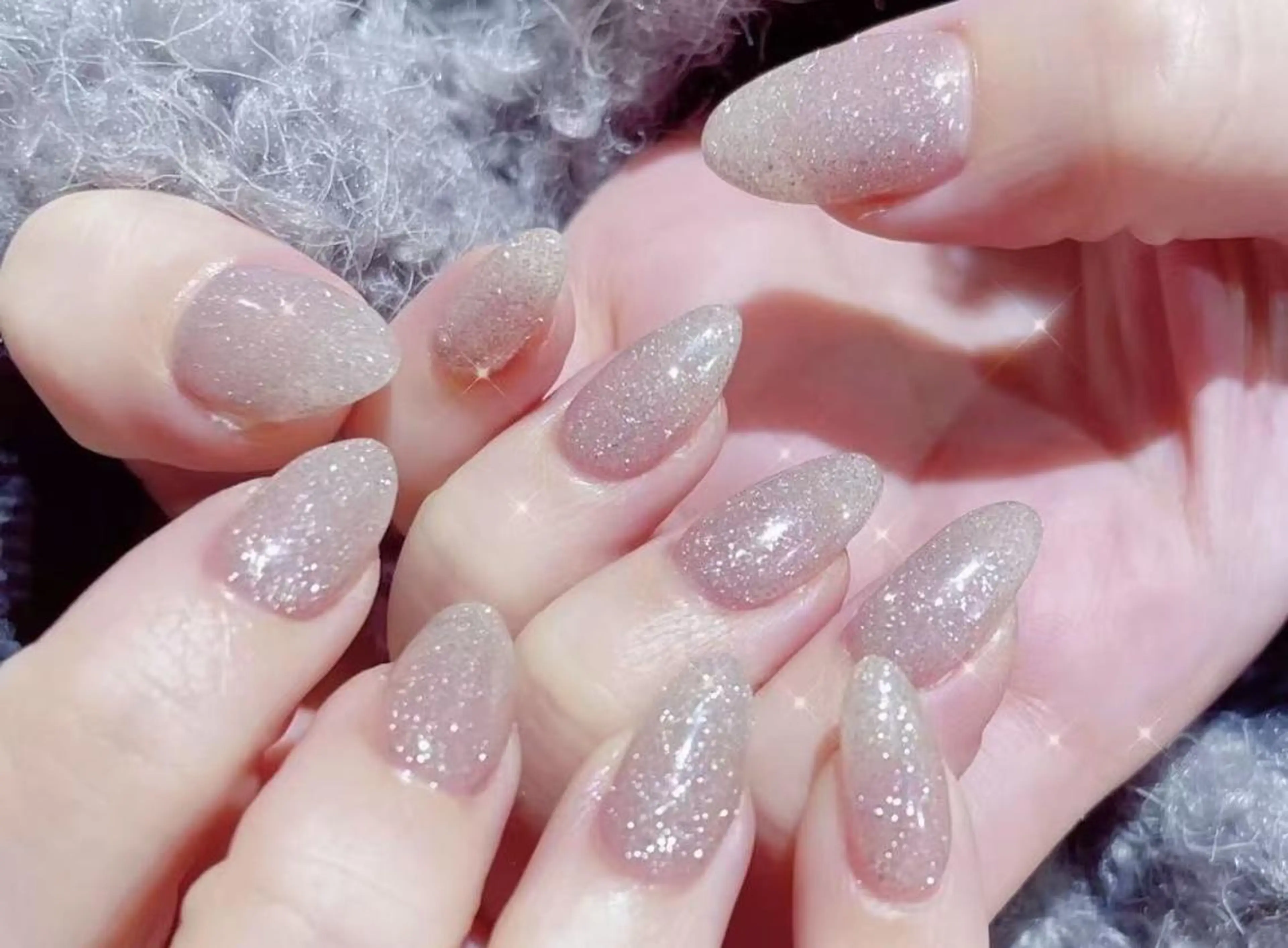 ネイル ハンドネイル 💙羽生 彩光💙のネイルデザイン