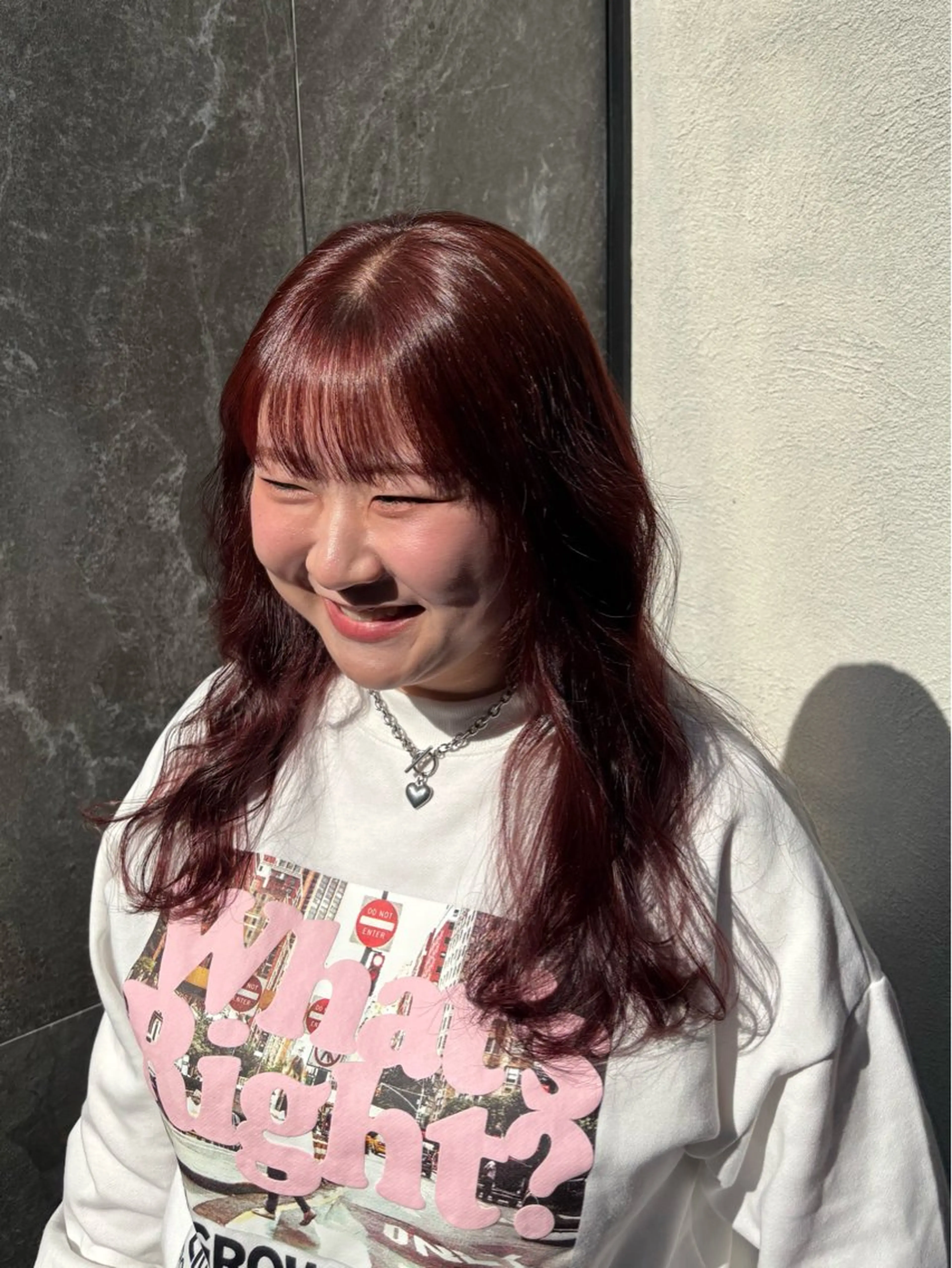 ロング カット ヘアカラー 石原 望来のヘアスタイル