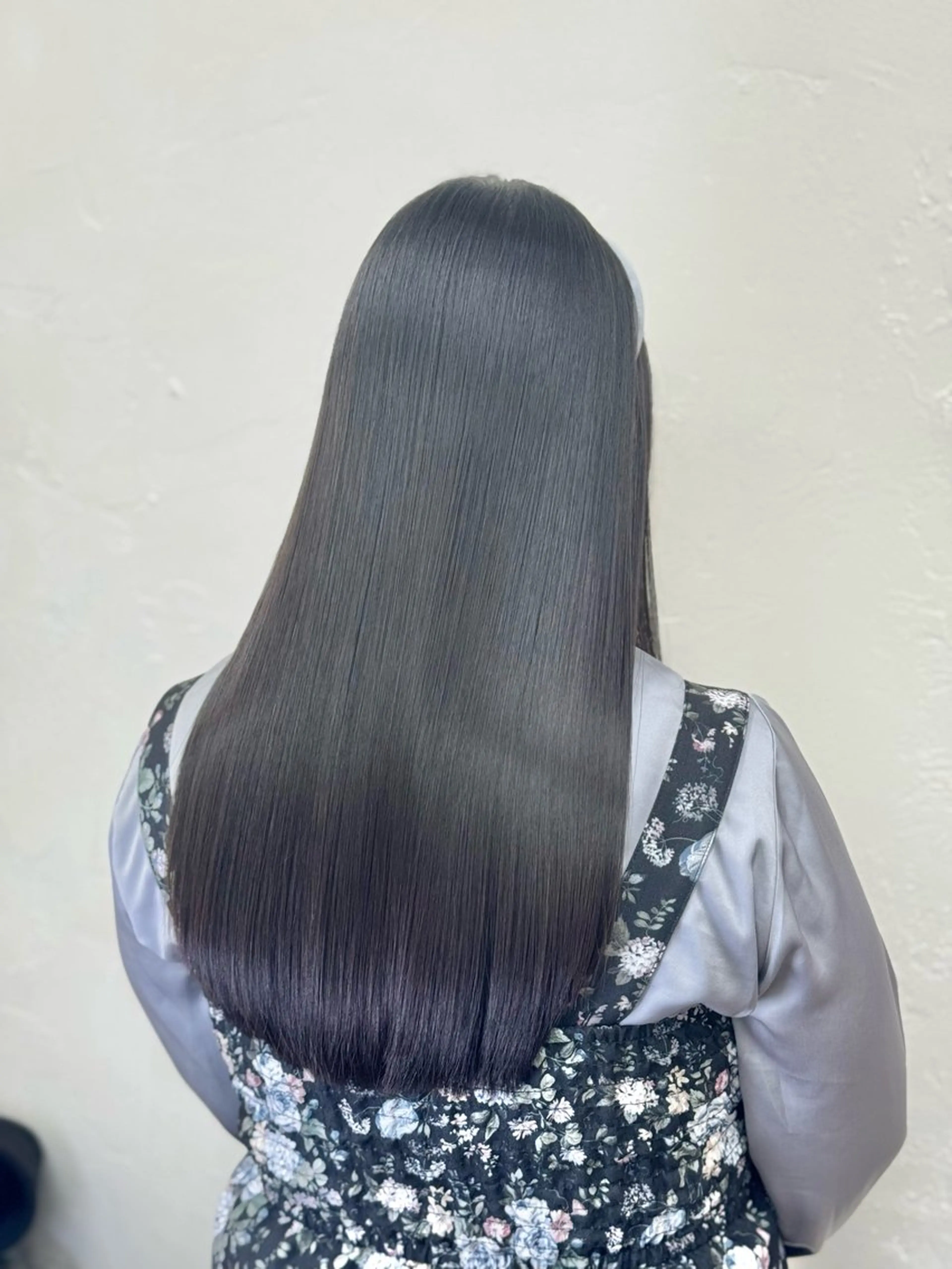 ロング 髪質改善 カット 縮毛矯正 ウルフ/レイヤー /髪質改善　ナユタのヘアスタイル