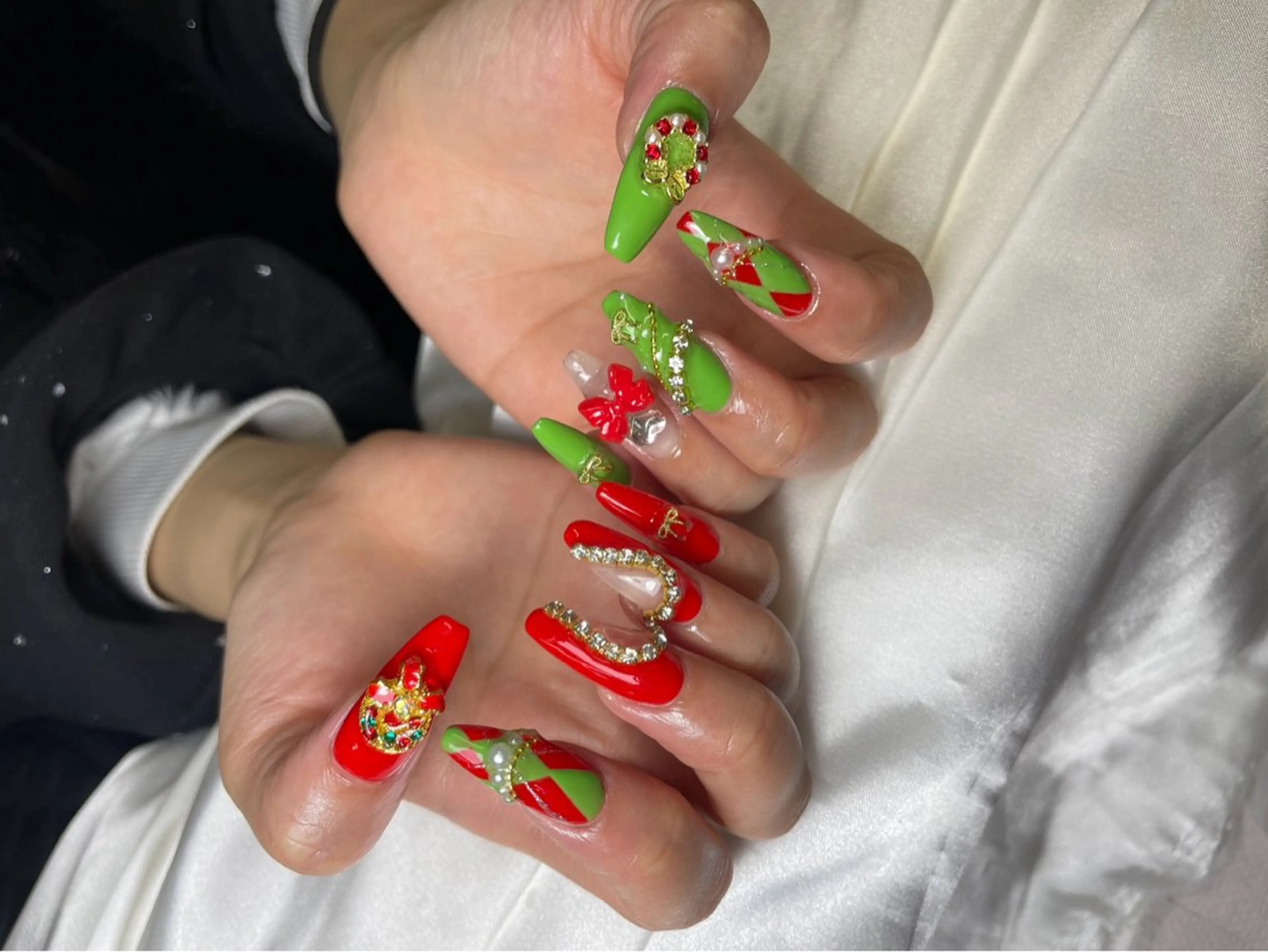 ネイル ブラウン チークネイル 桜ネイル 長さ出し フットネイル ハンドネイル XIINH NAIL SALONのネイルデザイン