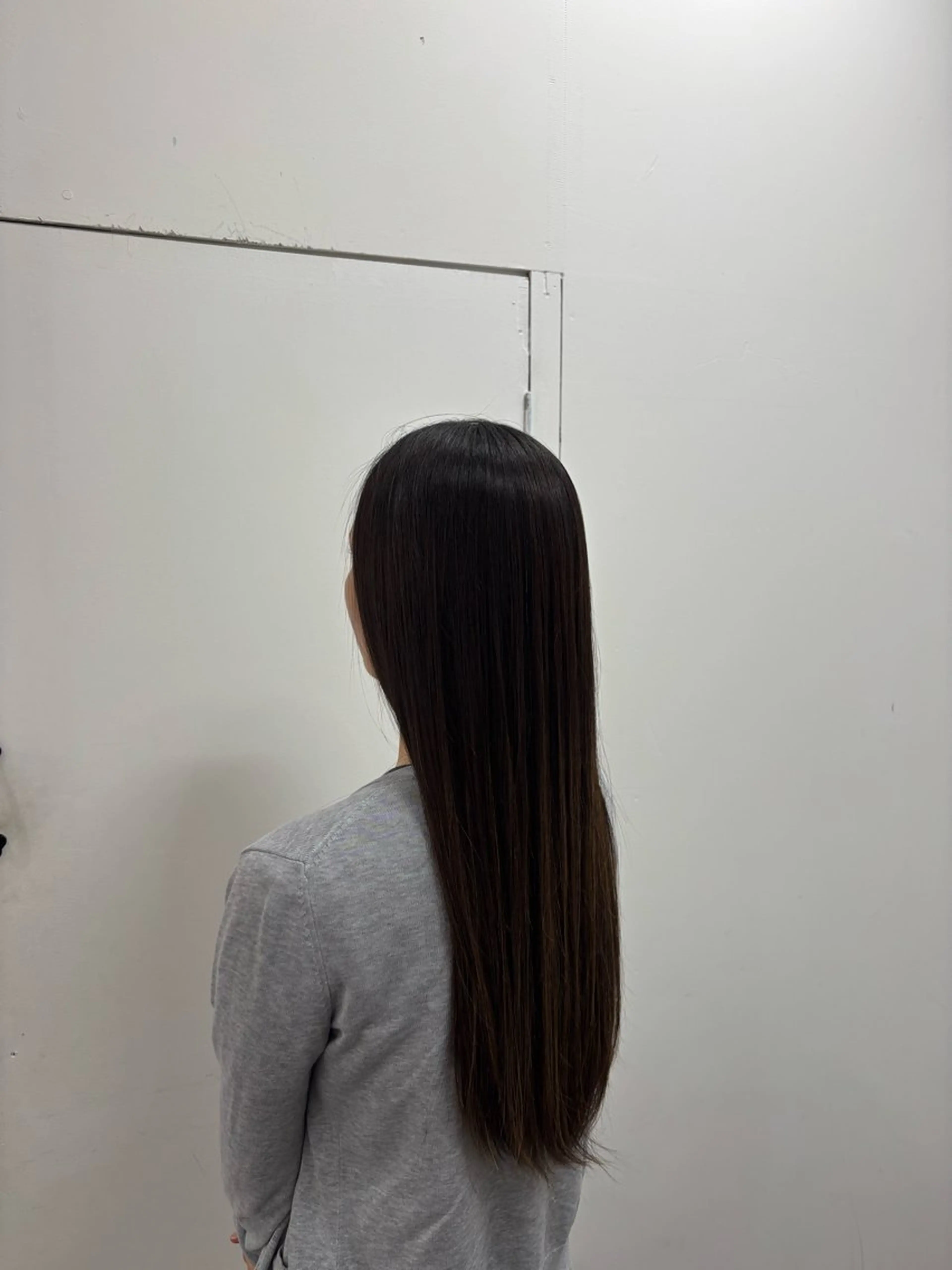 ロング 縮毛矯正 【ルプラボウ】　川村 海音のヘアスタイル