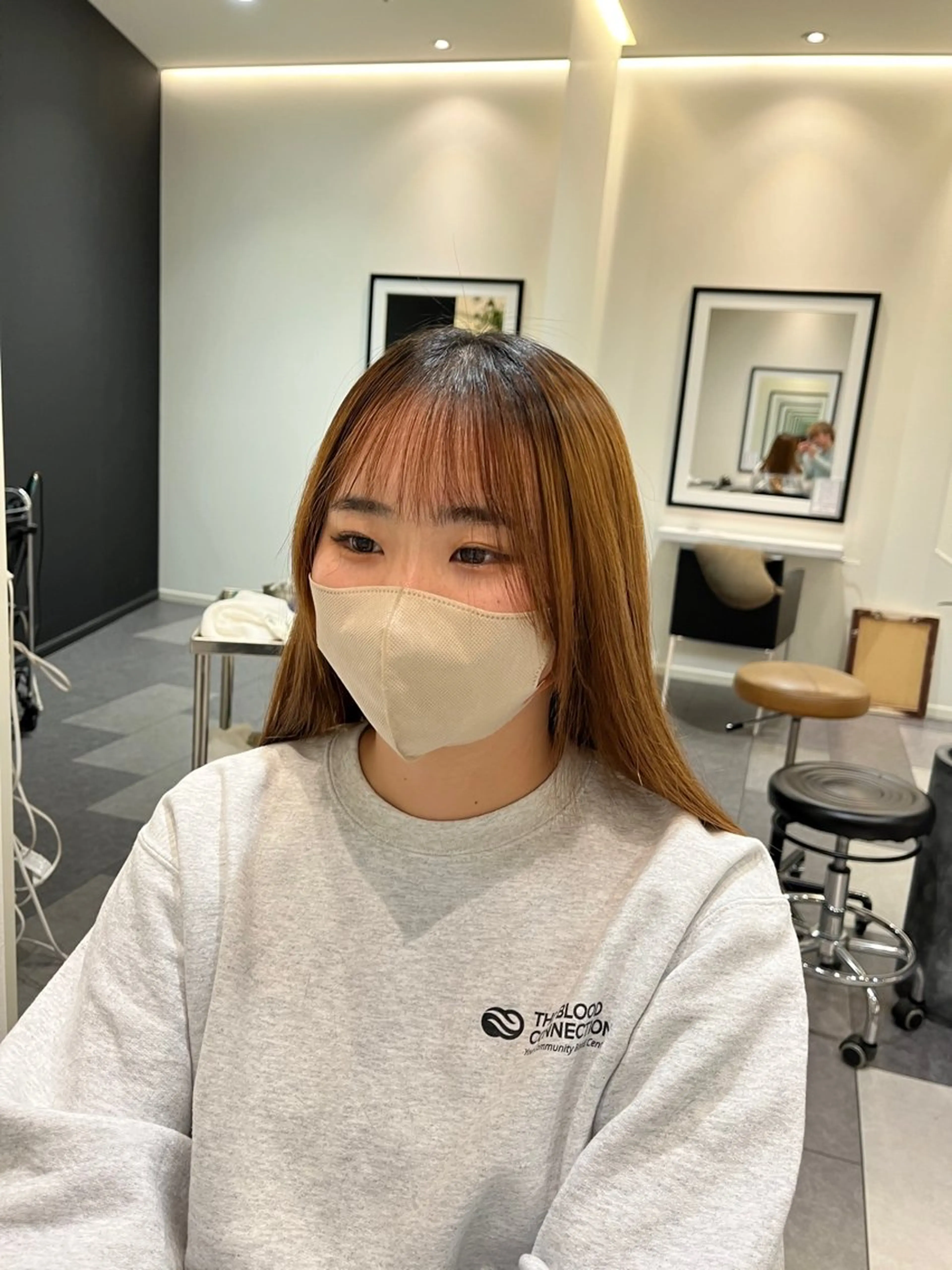 💕前髪矯正💇💕の写真