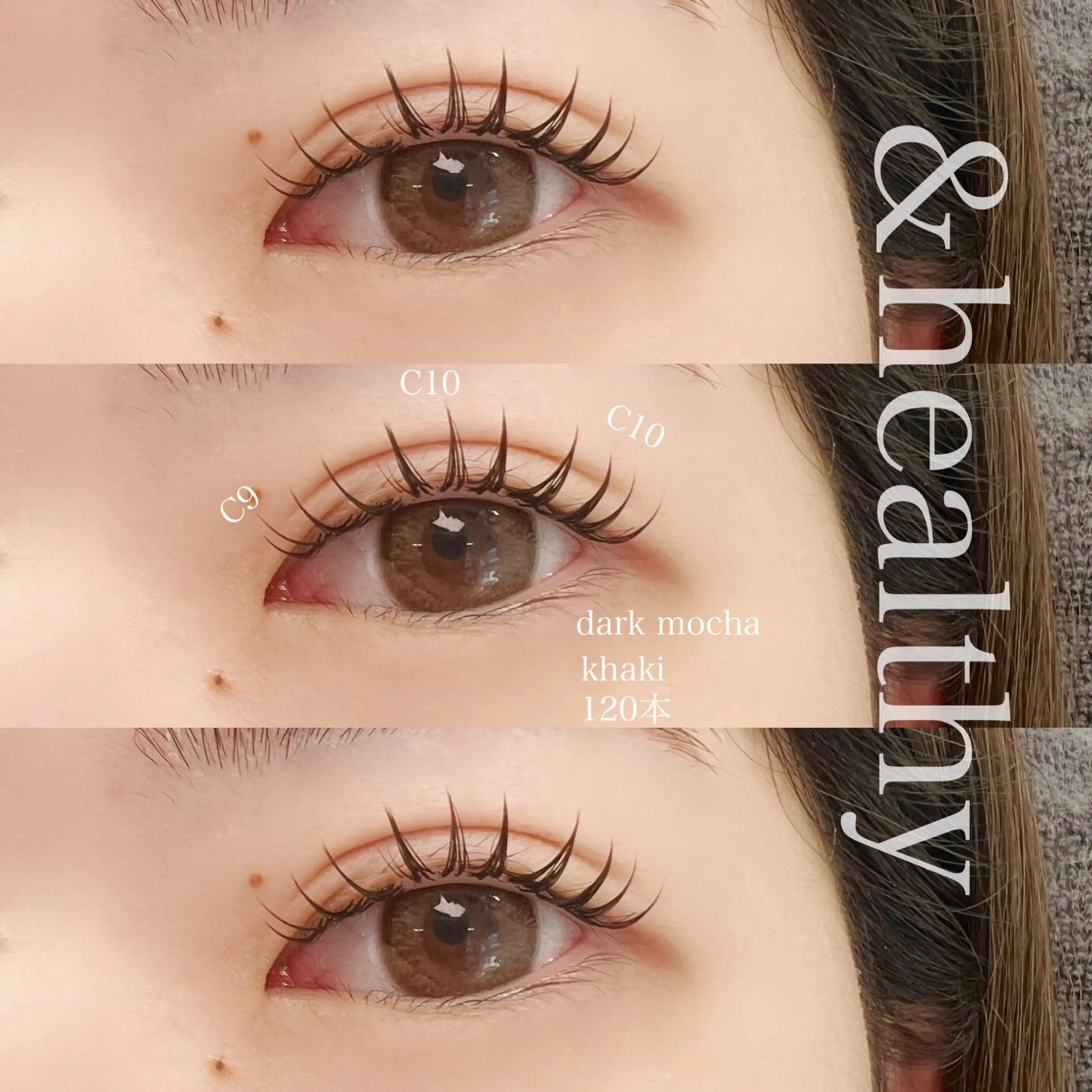 マツエク・マツパ kaori eyelashのマツエク・マツパデザイン