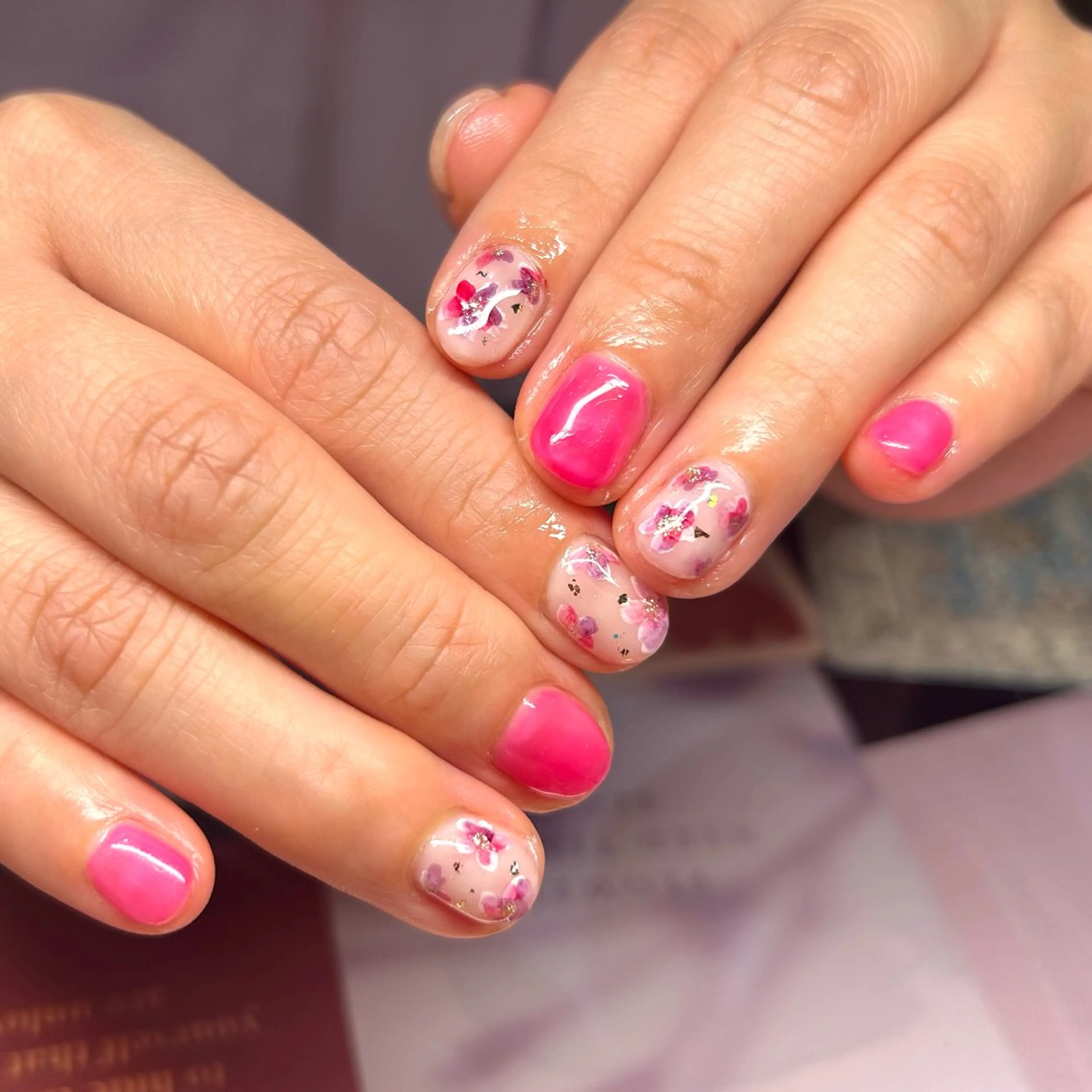 ネイル ハンドネイル フットネイル 𐂃 colorer𐂃のネイルデザイン