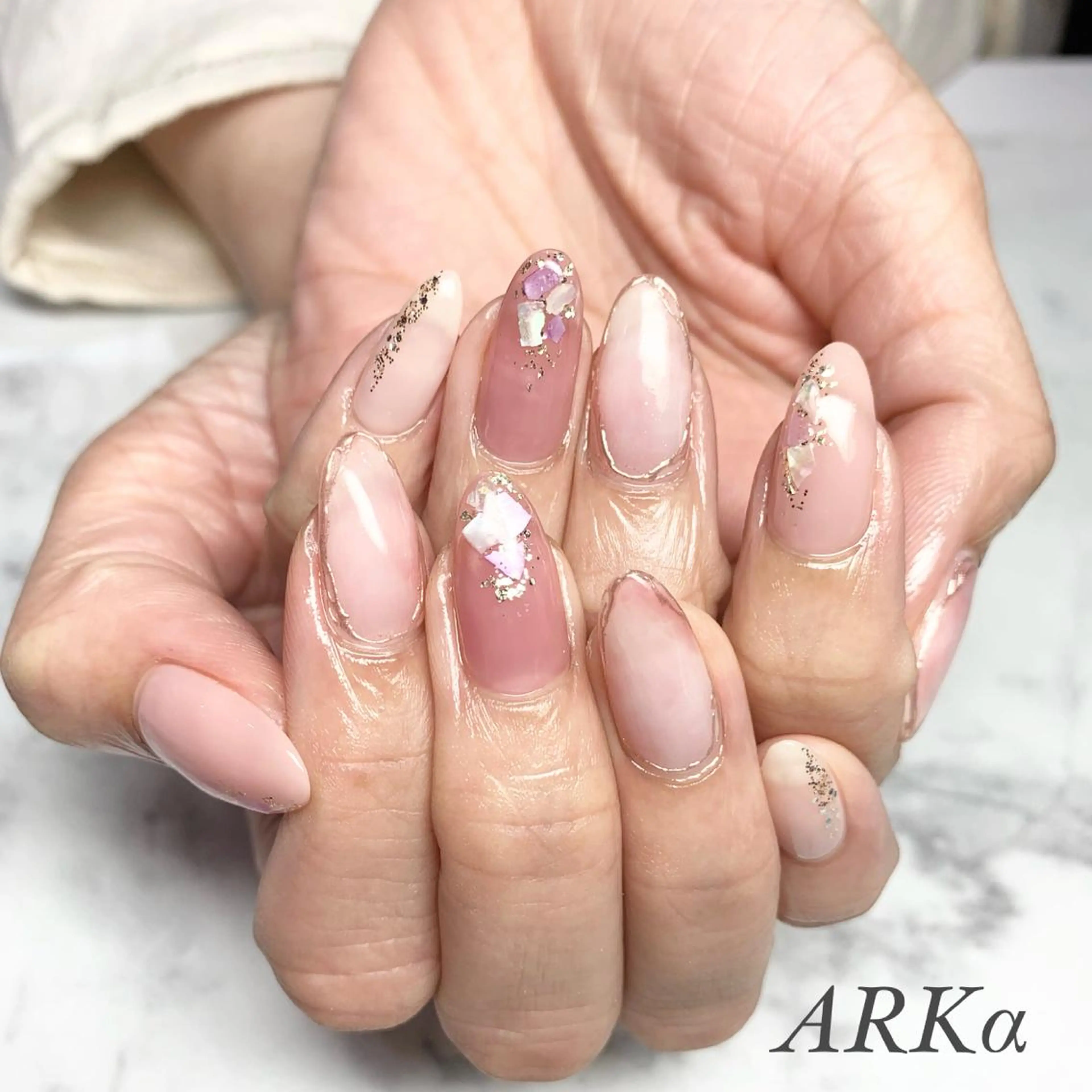 ネイル ハンドネイル Nailsalon ARKαのネイルデザイン