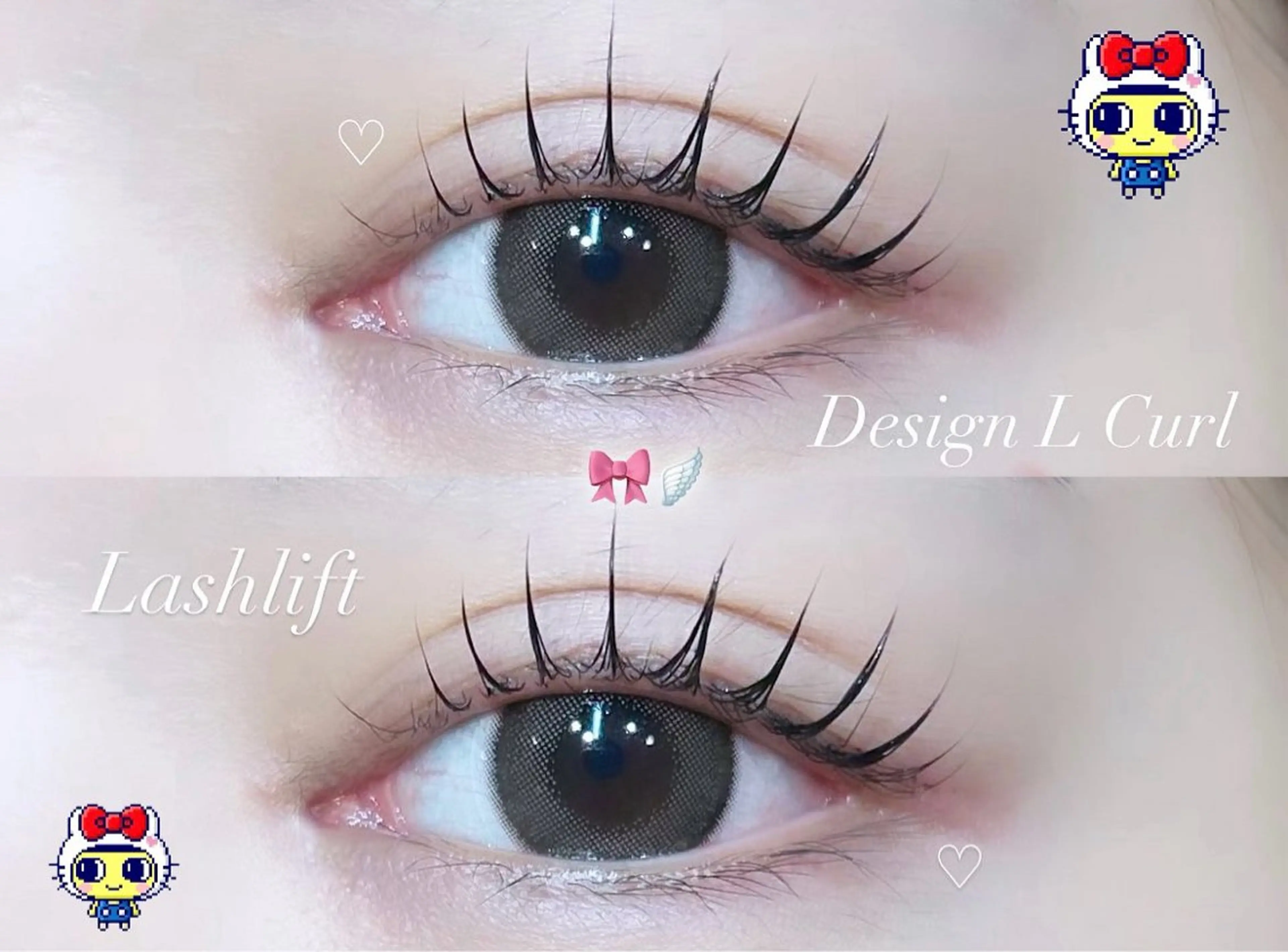 マツエク・マツパ ✧*のの 𖤐 ̖́-のマツエク・マツパデザイン