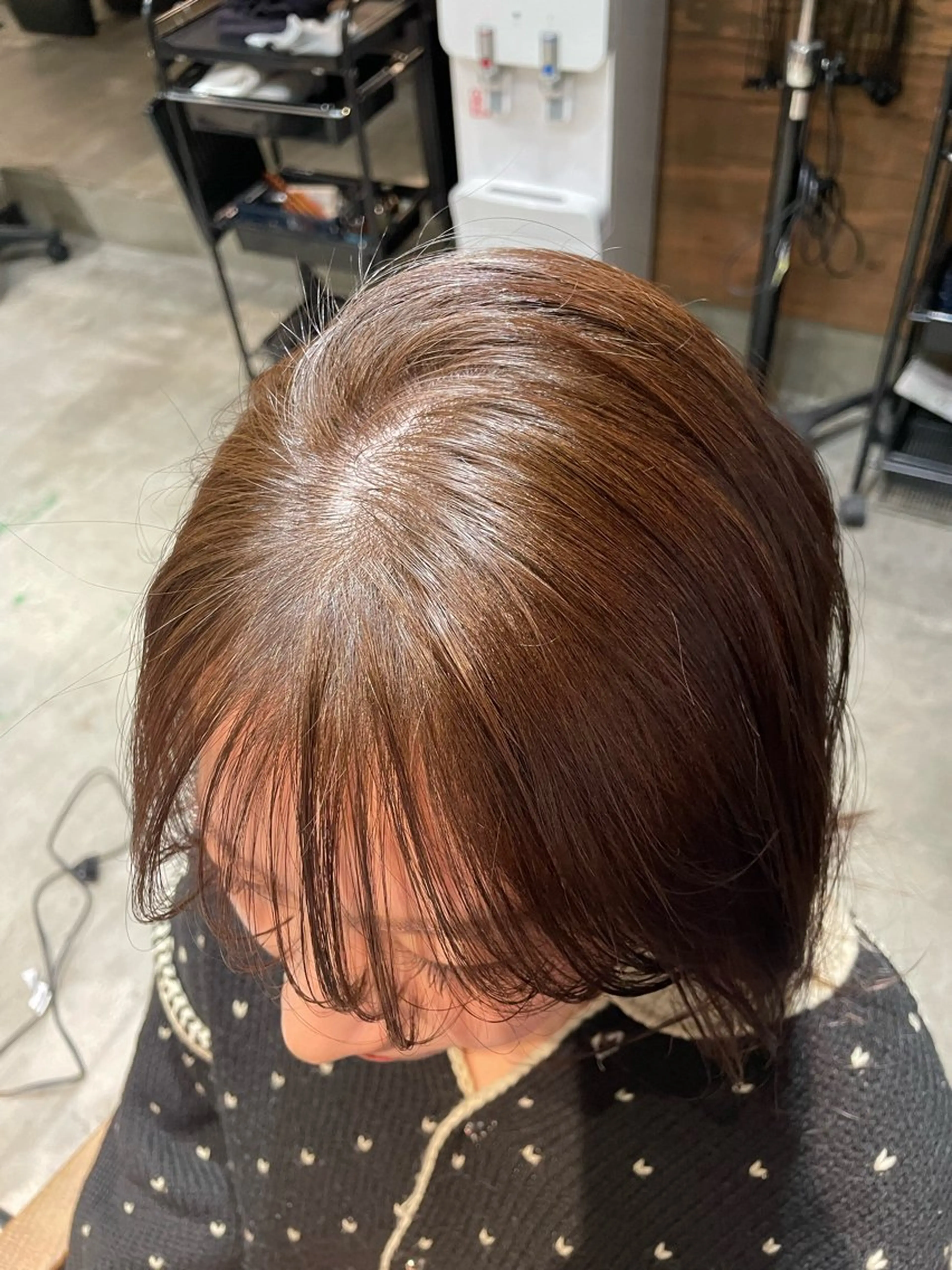 ミディアム カラー ハナ🌼 梅田/ボブ/パーマのヘアスタイル