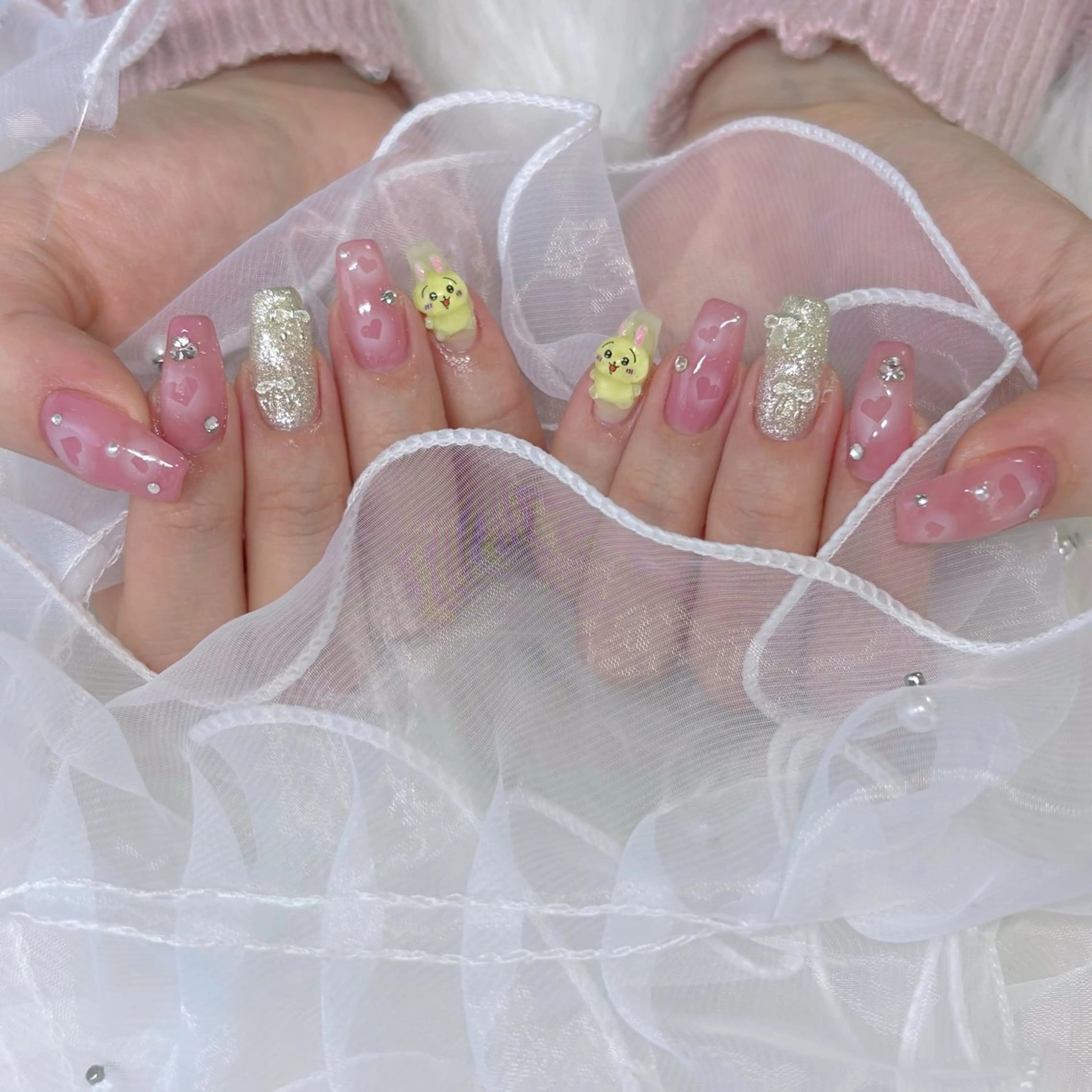 ネイル ハンドネイル 🐝TOMO🎀ིྀ 【パラジェル取扱店】のネイルデザイン