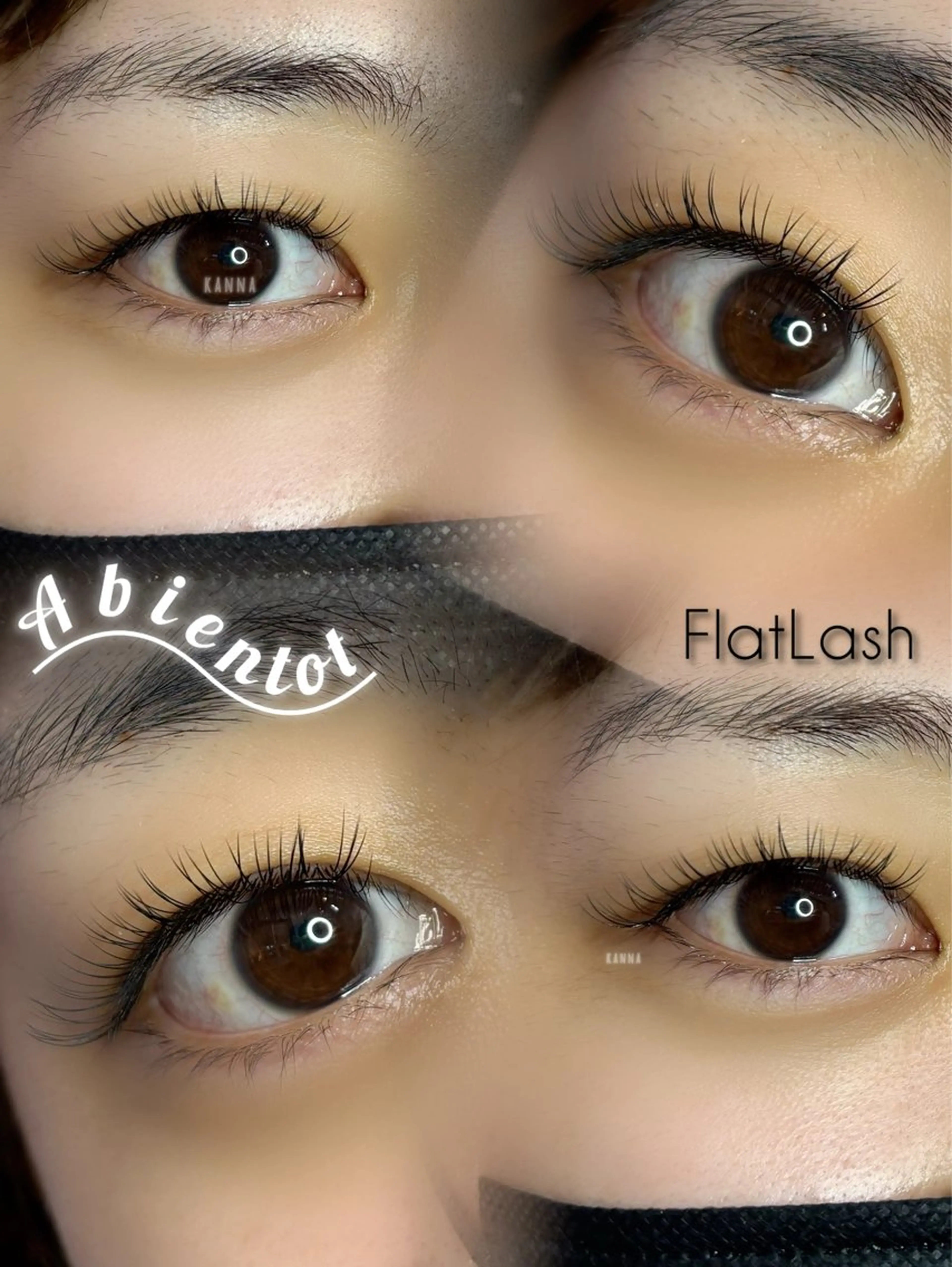 マツエク・マツパ Abientot Kannaのマツエク・マツパデザイン