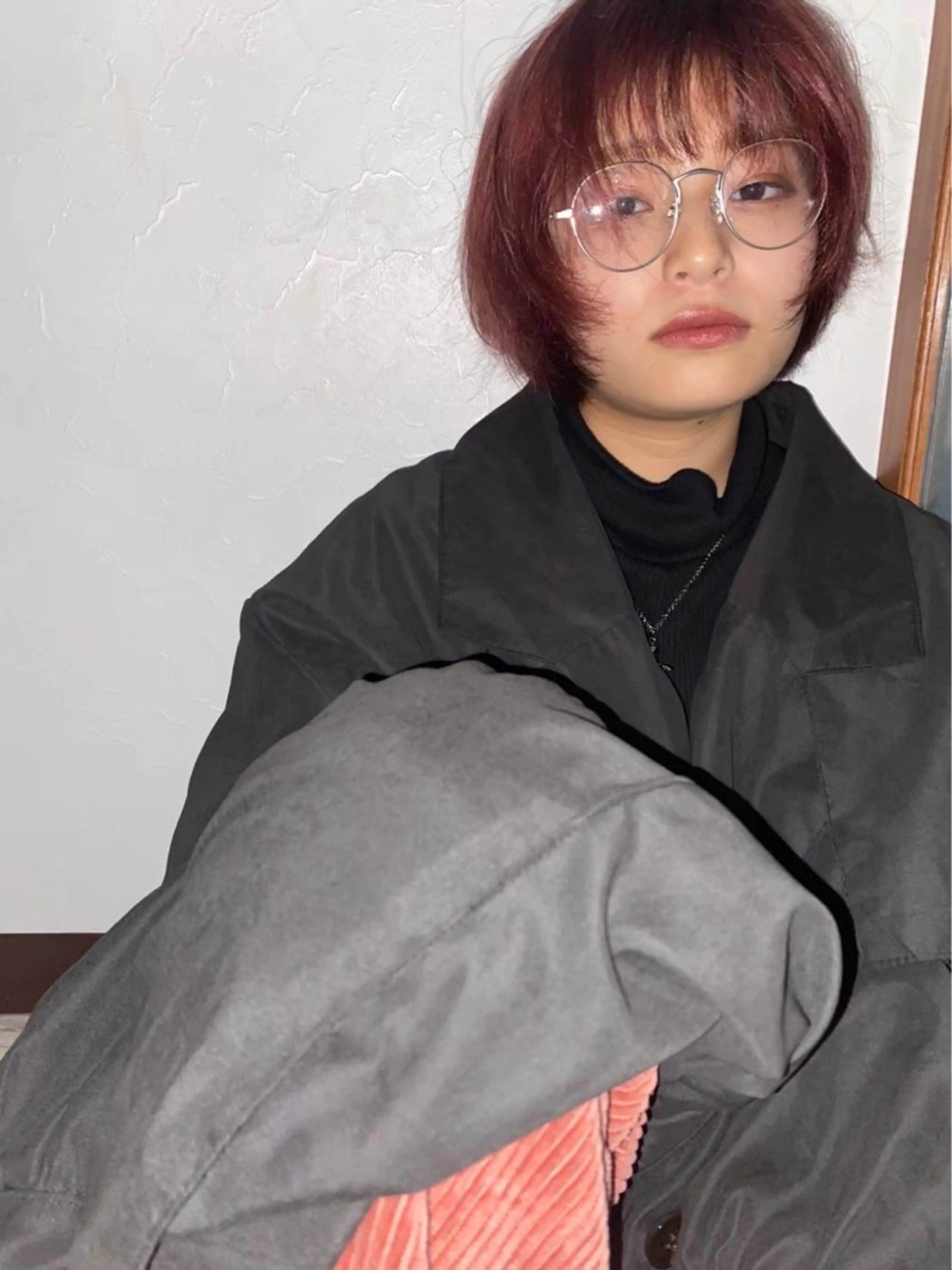 ショート カラー ブリーチ 透明感カラー ブリーチなしカラー 髪質改善 トリートメント ヘアカラー トリートメント Go   Today シェアサロン　横浜店所属・【ただの天才 🎨】のヘアスタイル