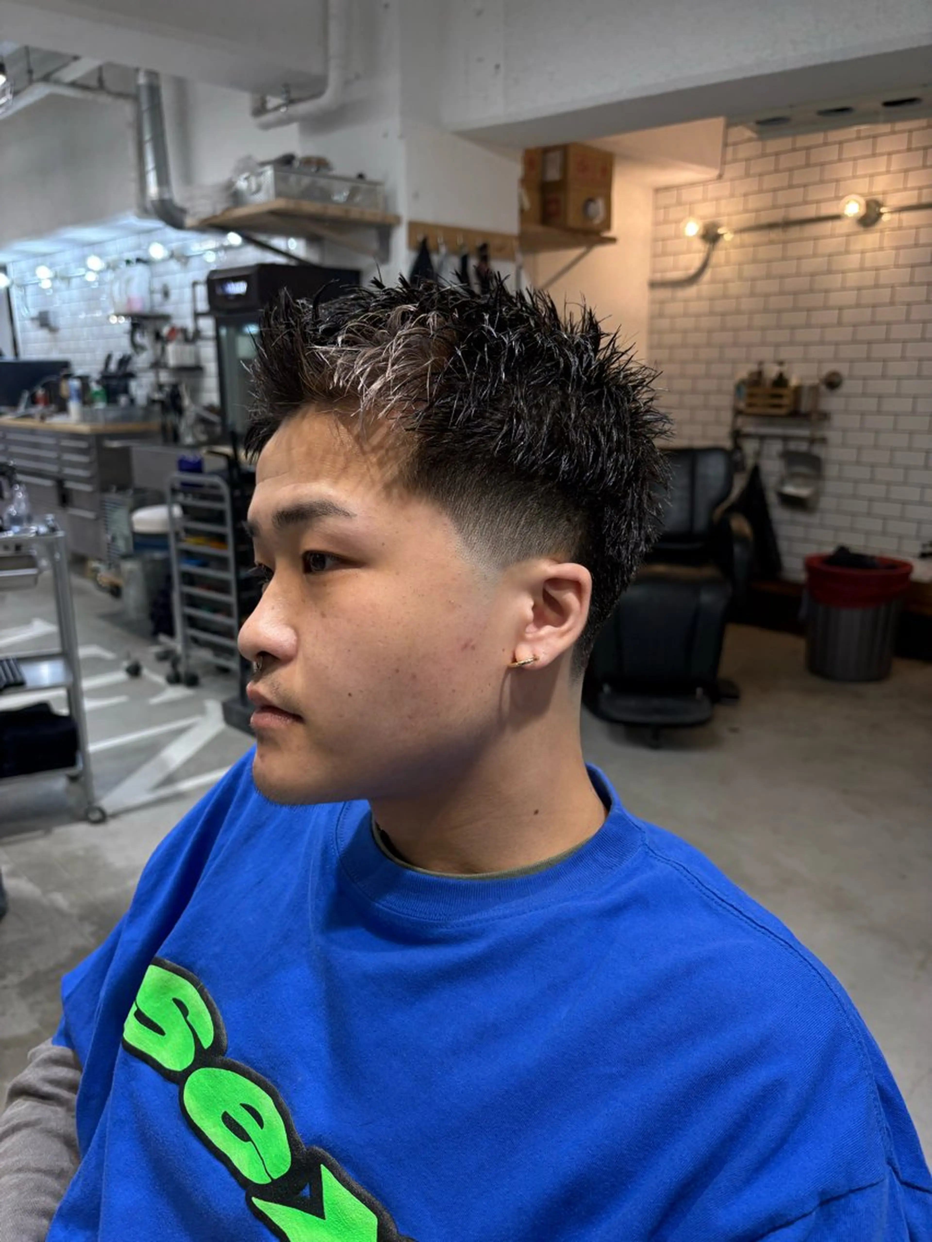 ショート 滝本 承太朗のヘアスタイル