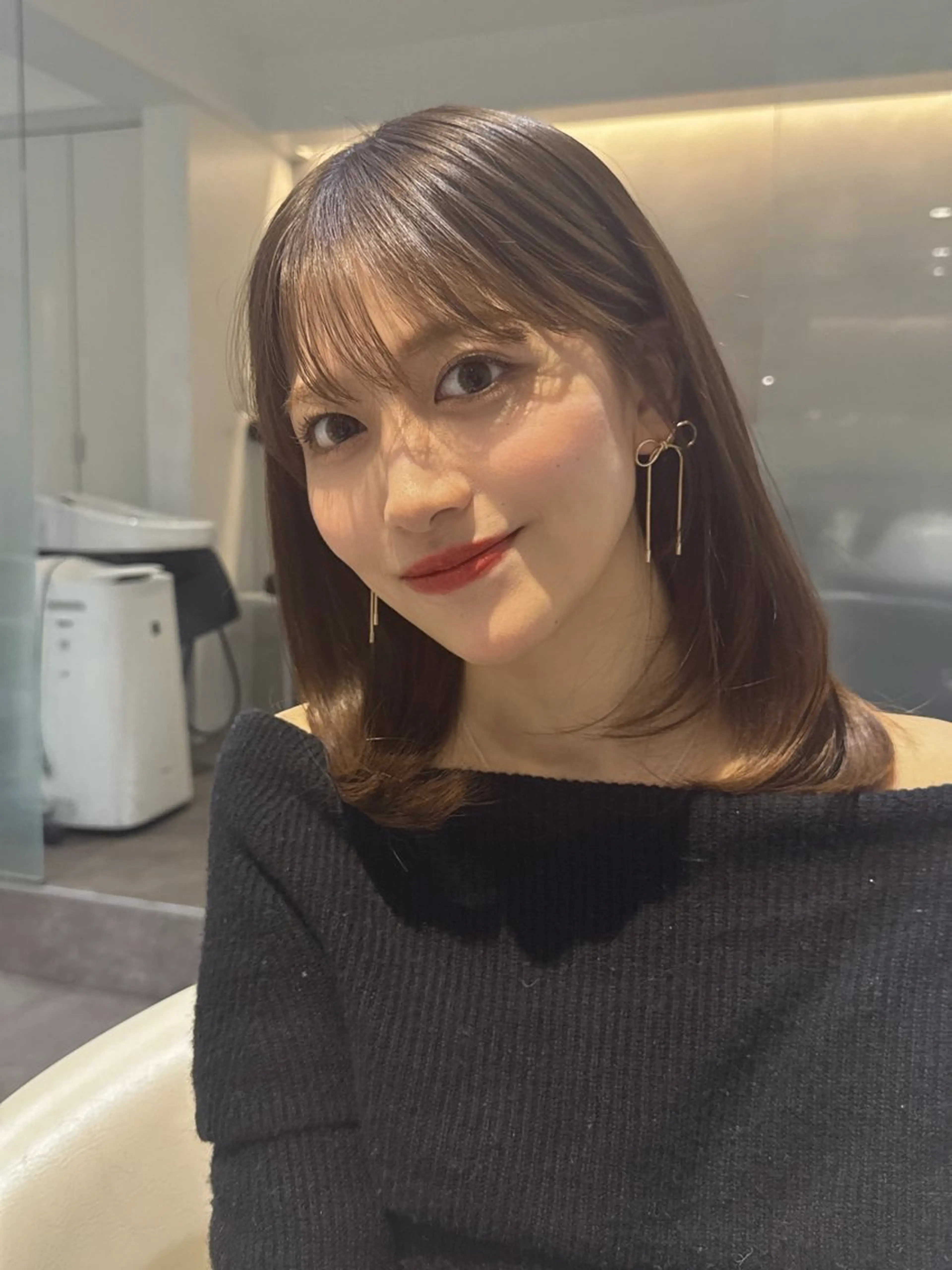 ミディアム カラー カット ヘアカラー トリートメント 💎透明感カラー特化 💎TAISEIのヘアスタイル