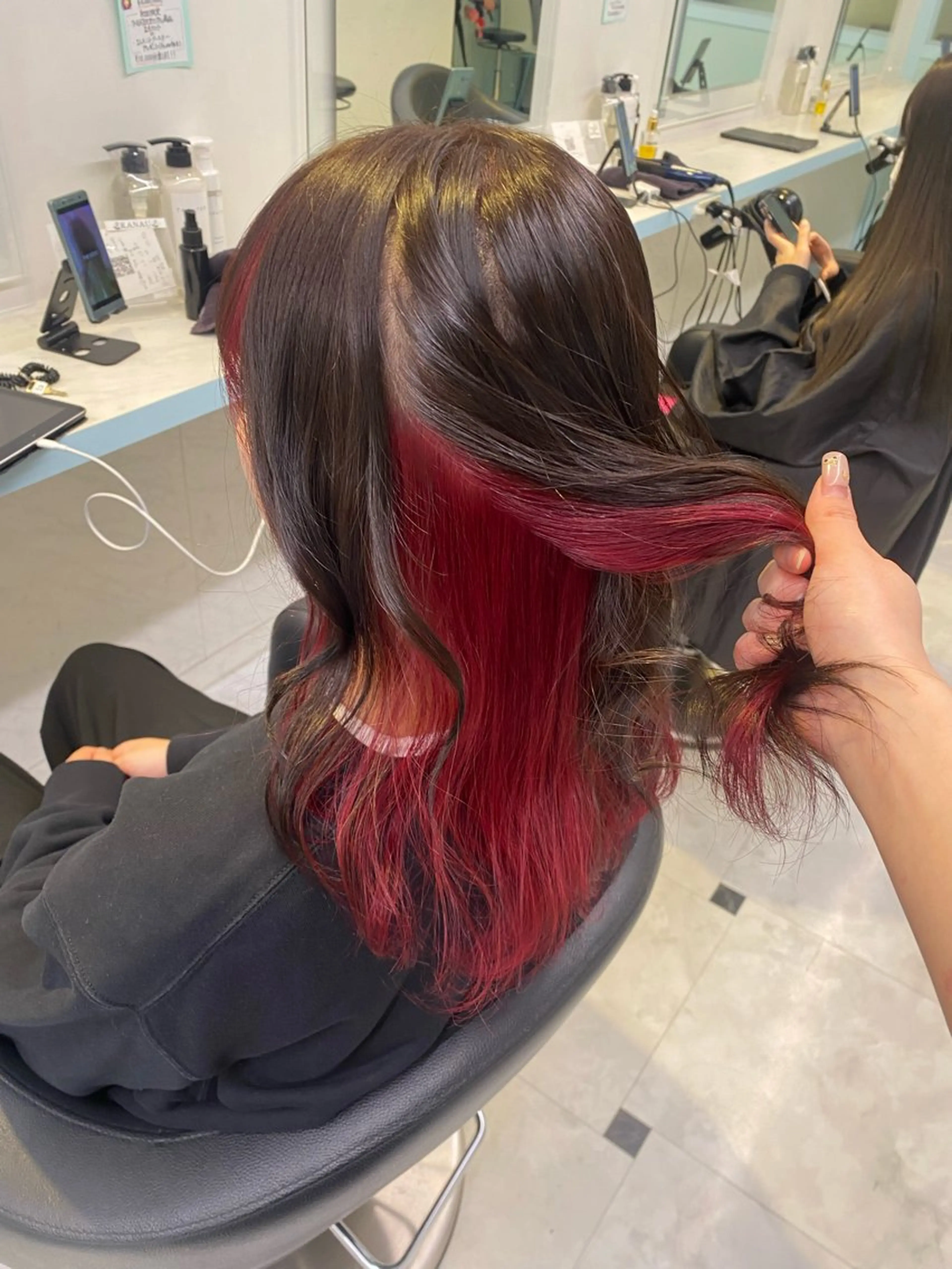 ロング カラー ヘアカラー 🩷モテ髪＆透明感 🩷ミルクティー🩷のヘアスタイル