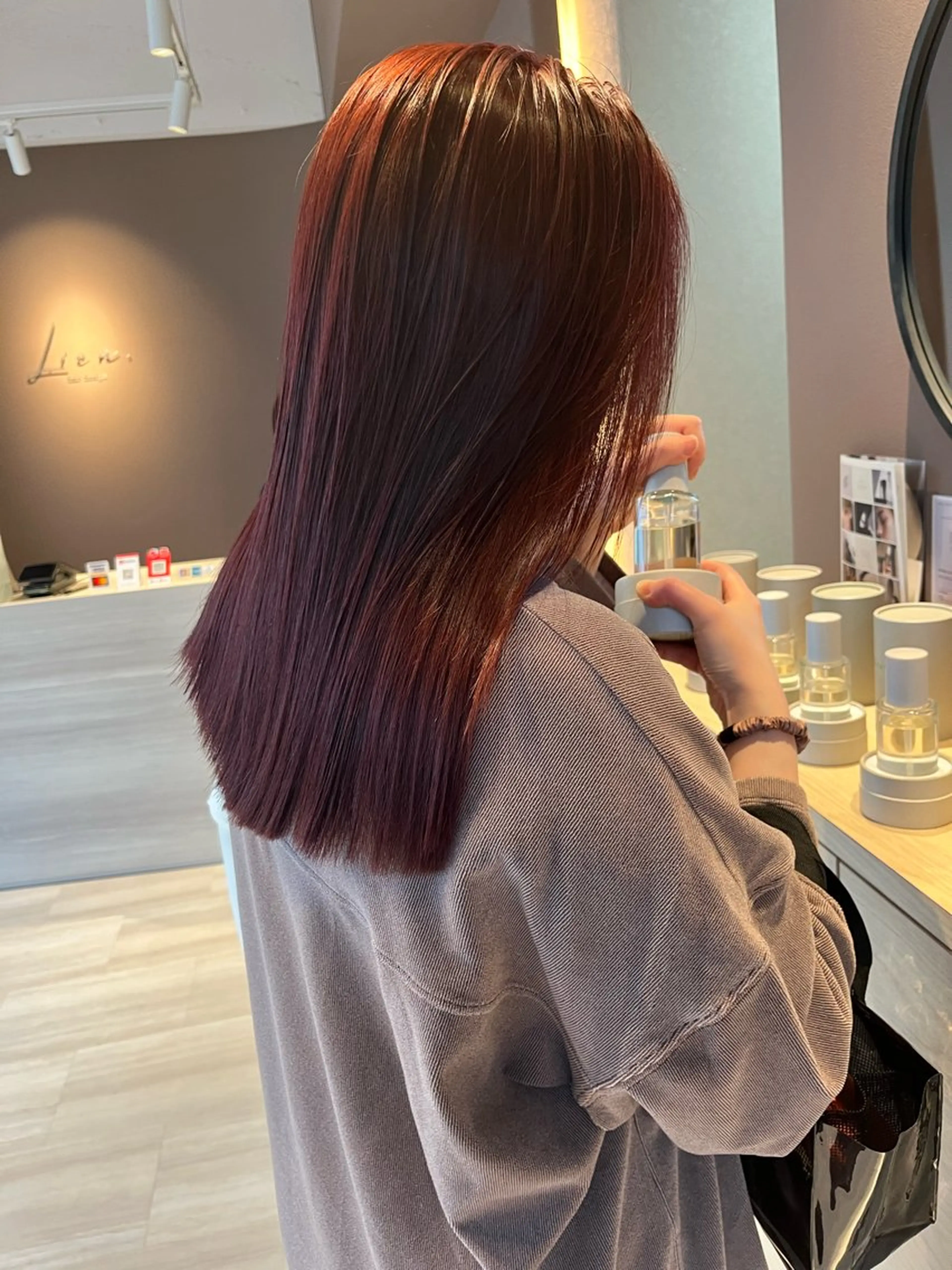 ロング Lien.テラダ 各務原スタイリストのヘアスタイル