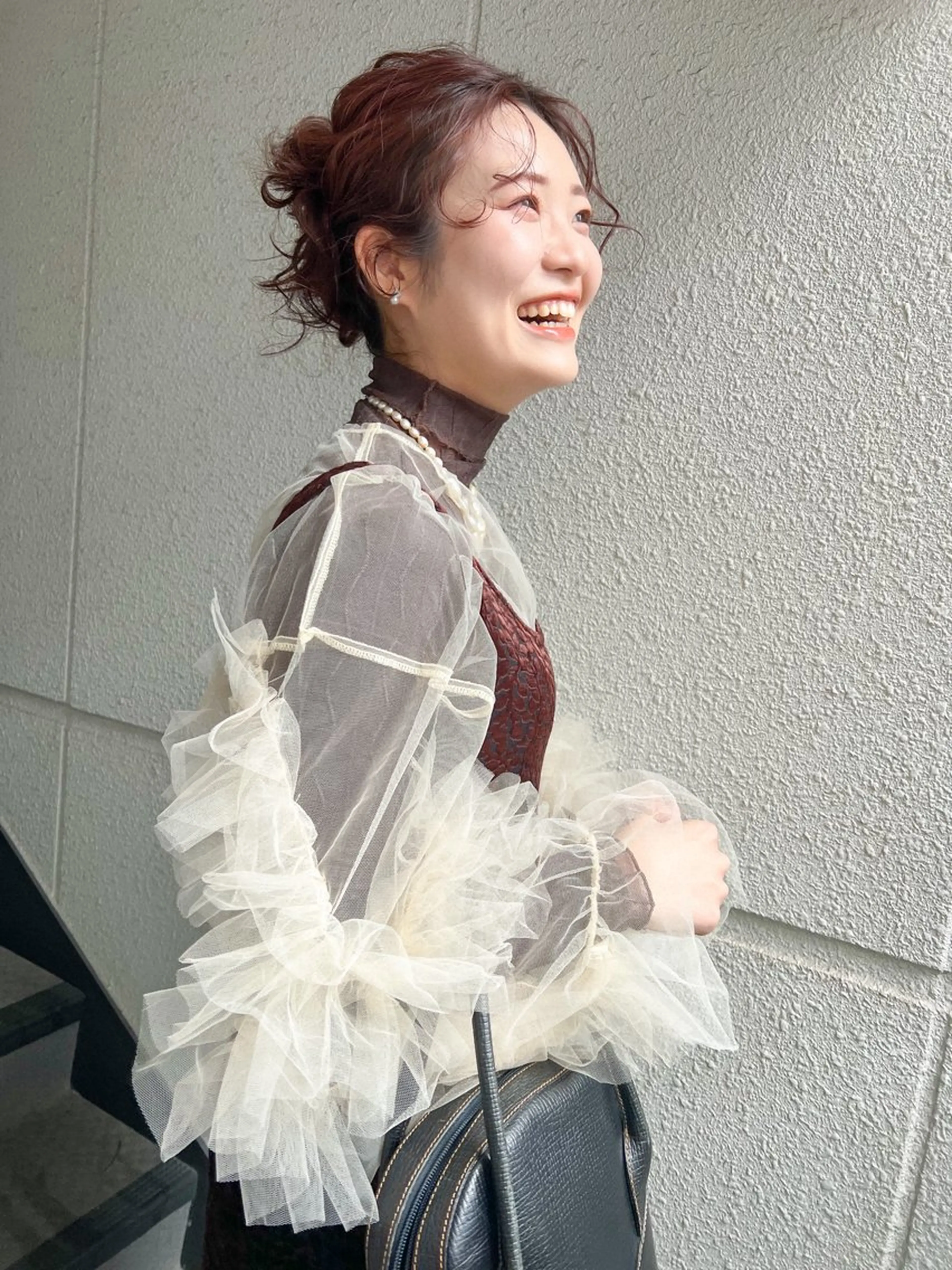 ロング ヘアアレンジ ヘアセット カラーパティシエ facce🌼ikoのヘアスタイル