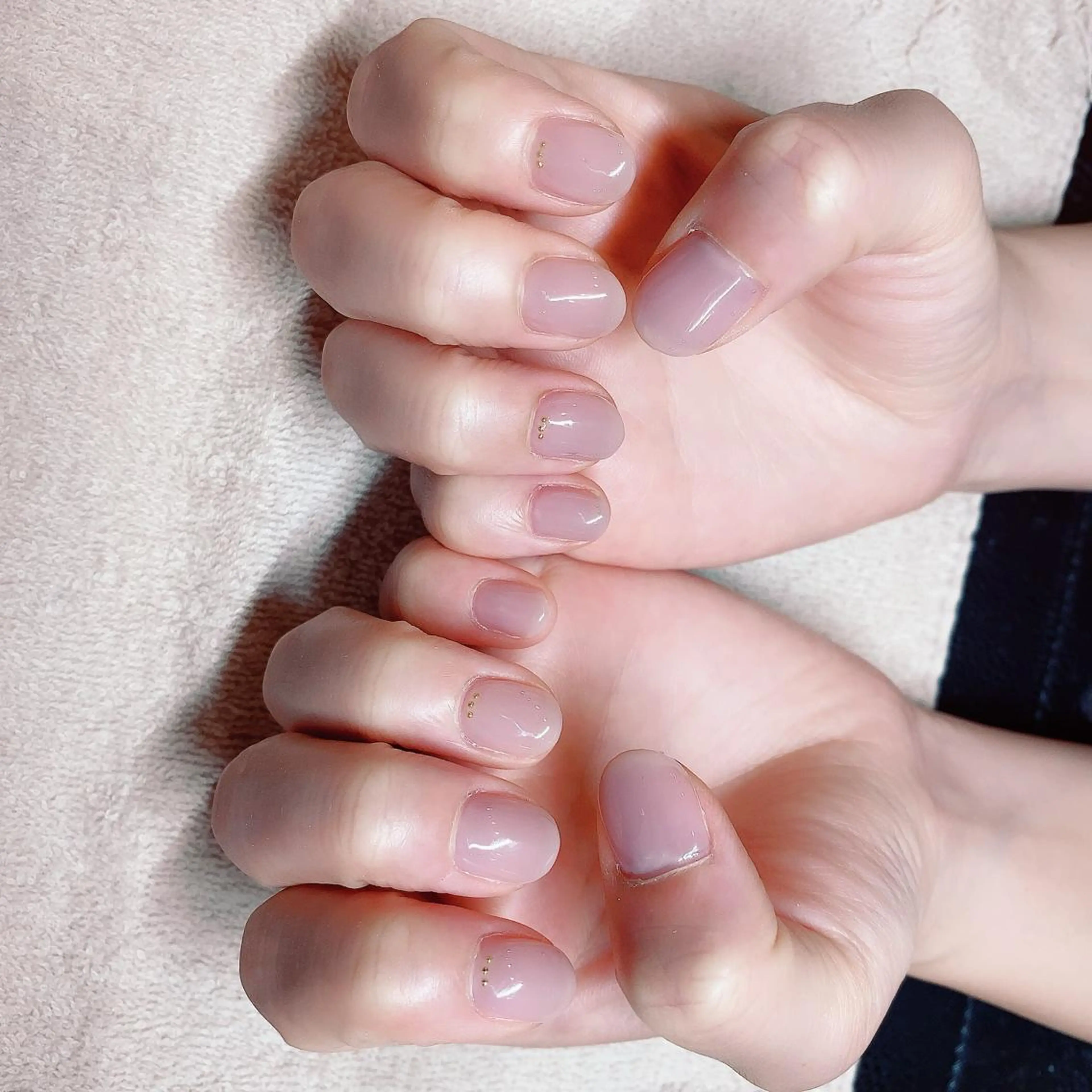 ネイル シンプルネイル 上野 由衣のネイルデザイン