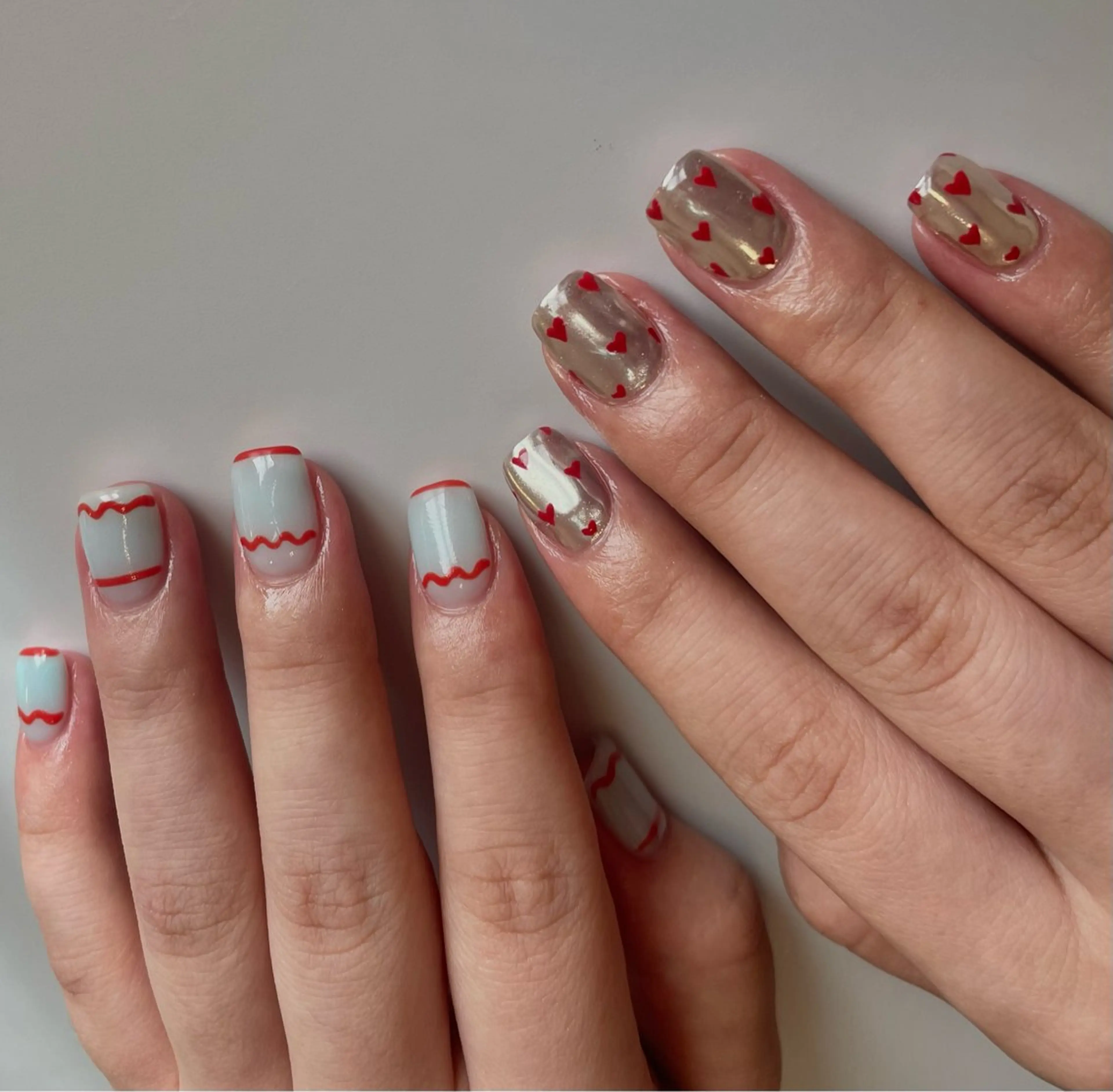 ネイル 韓国ネイル ハンドネイル Nailsalon Olu所属・ネイリスト Nanaのネイルデザイン