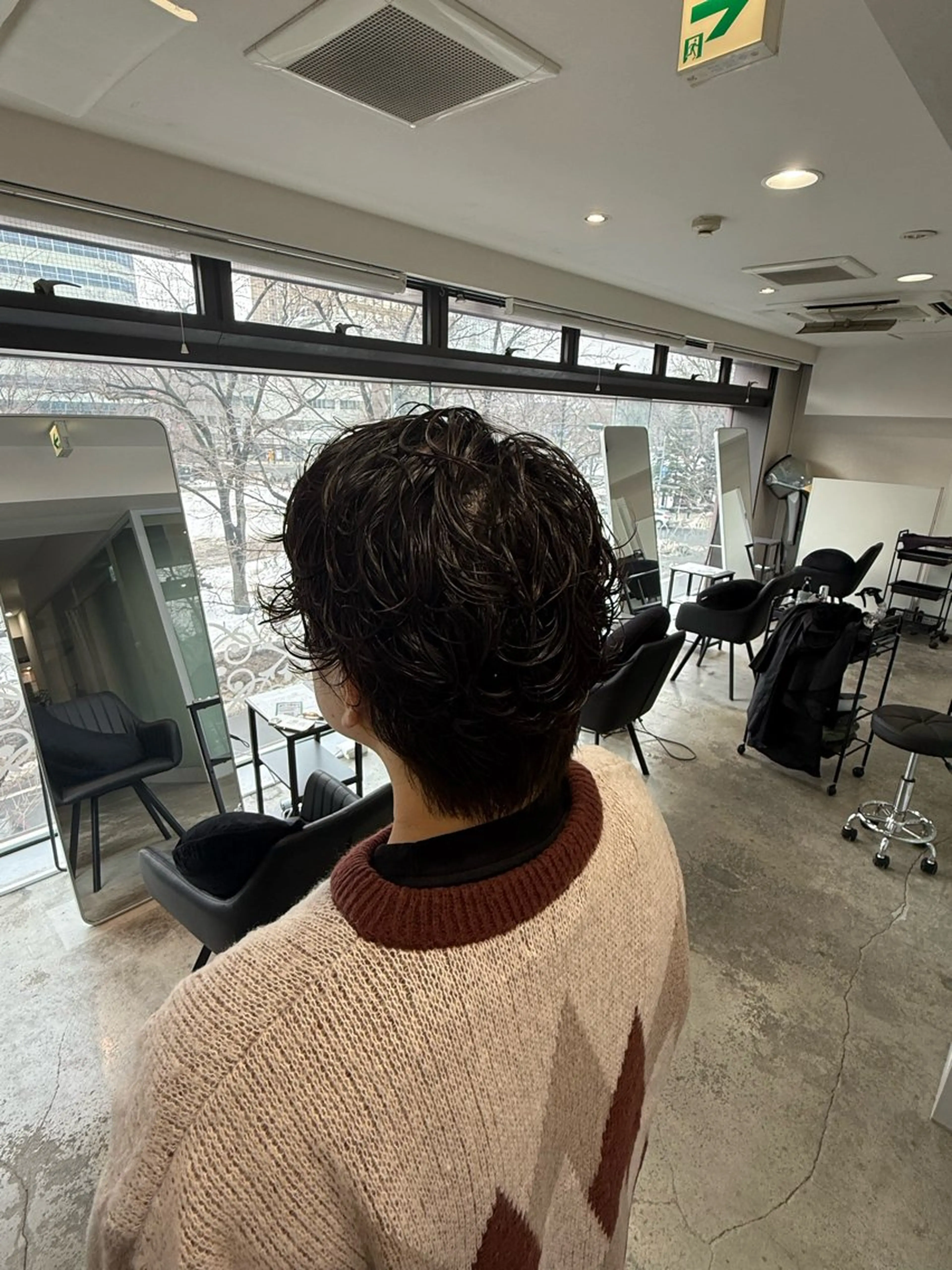 ショート パーマ カ ズ サ ✴︎のヘアスタイル