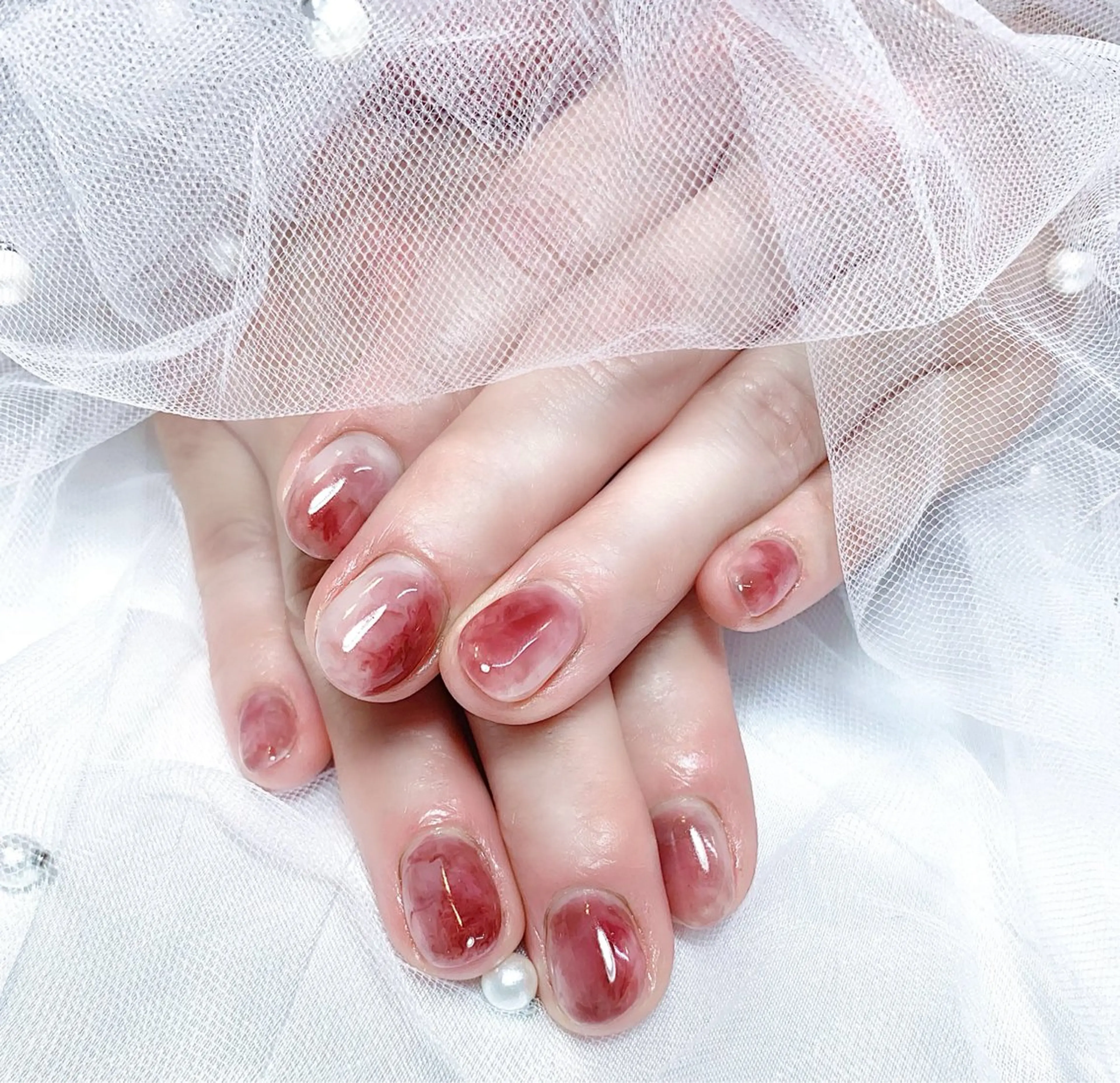 ネイル ニュアンスネイル Chat　noir所属・【chatnoir】 MIYUのネイルデザイン