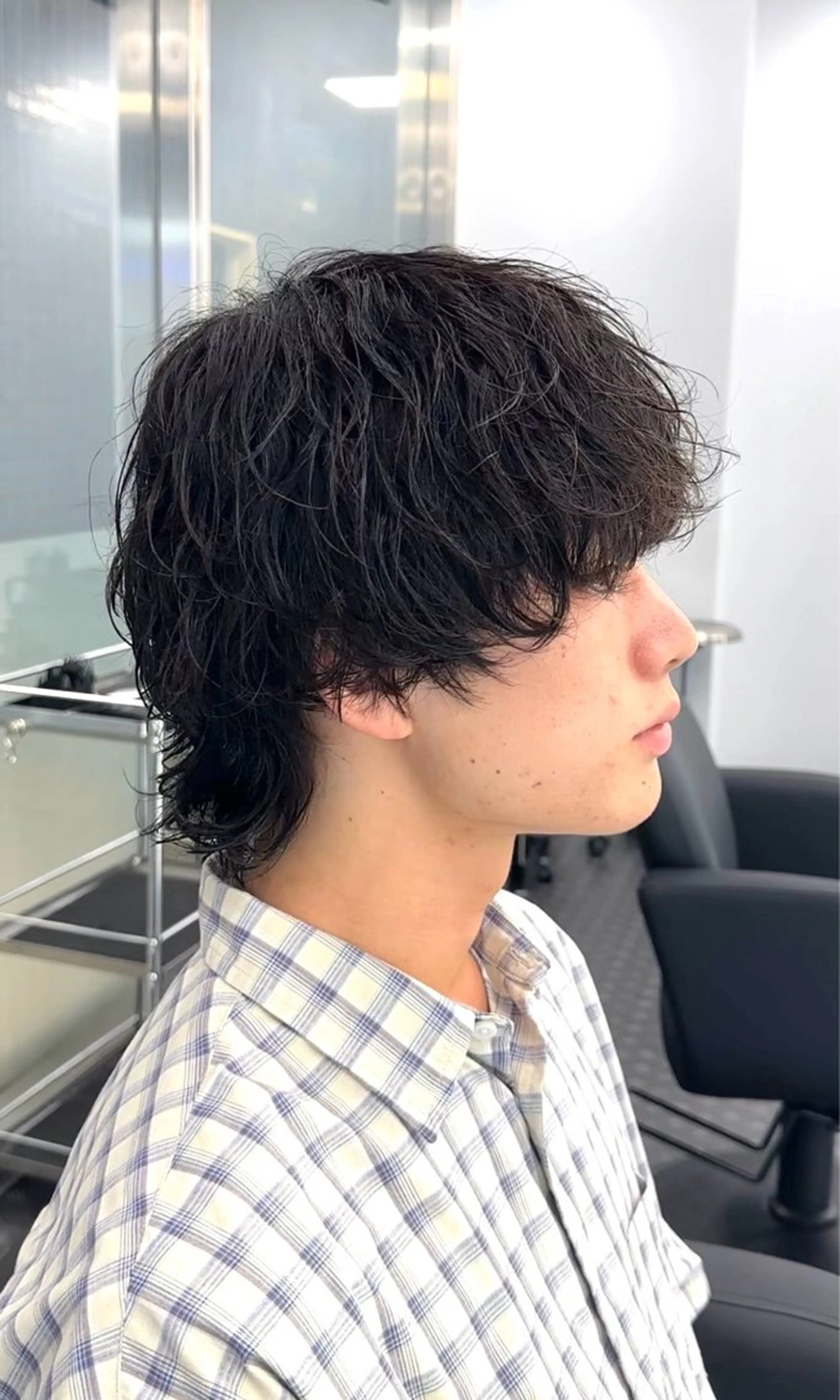 ミディアム MENS FEEL所属・メンズパーマが上手い 💇RYO❤️‍🔥のヘアスタイル